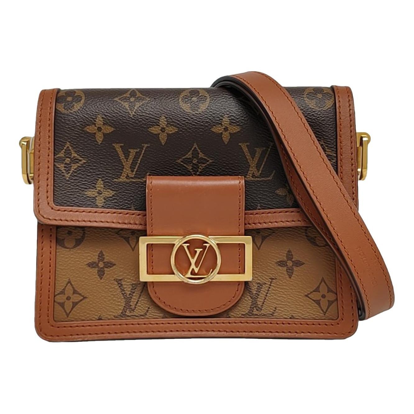 Dauphine leather mini bag