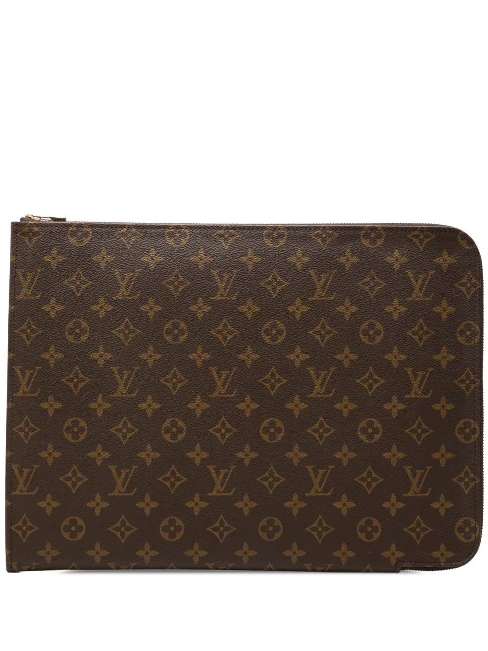 1991 Monogram Poche Documents Portfolio business bag