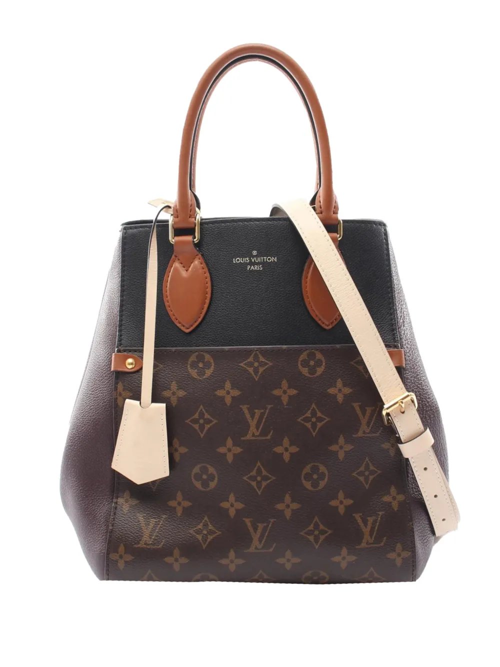 2020 Monogram Fold Tote MM satchel