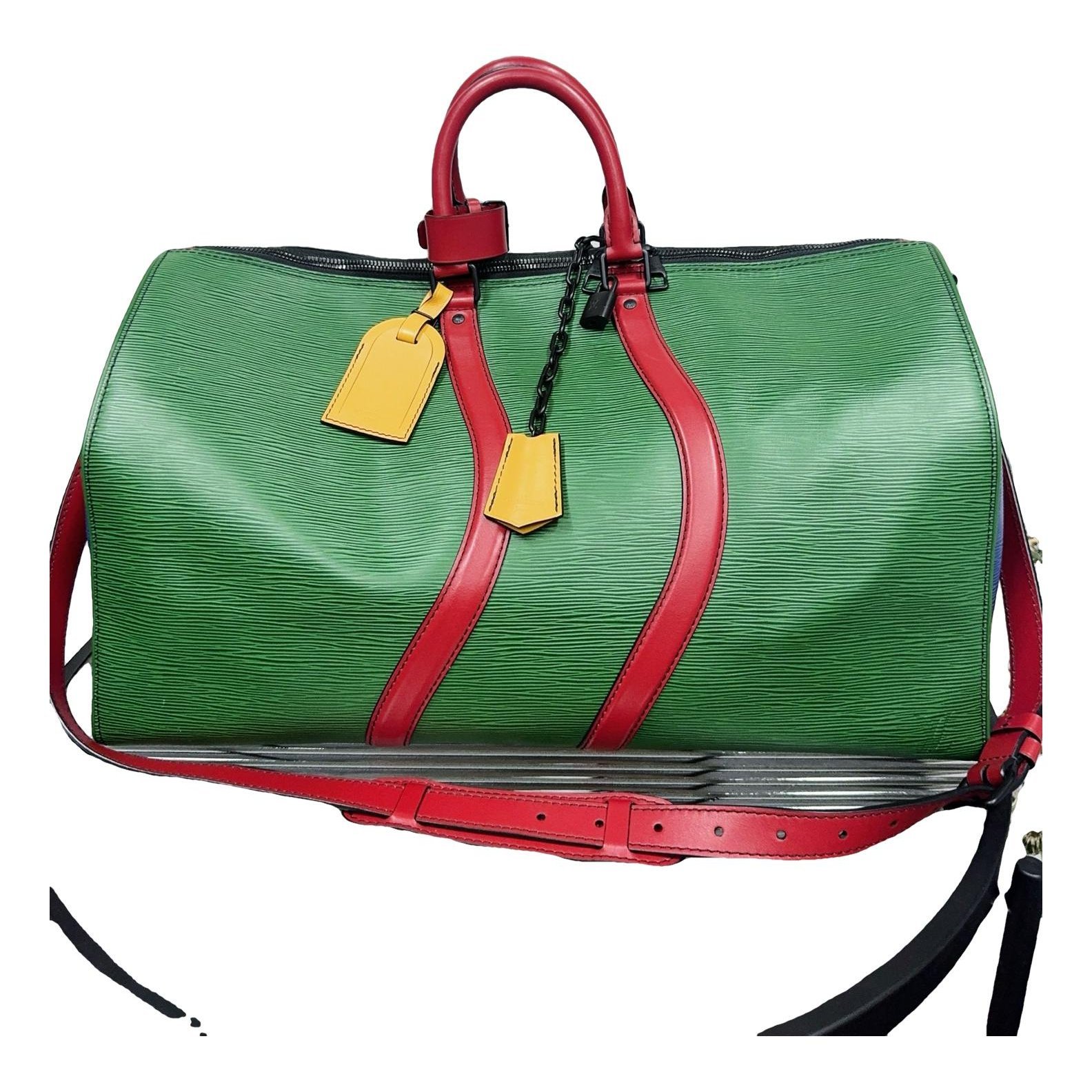 Sac souple leather handbag