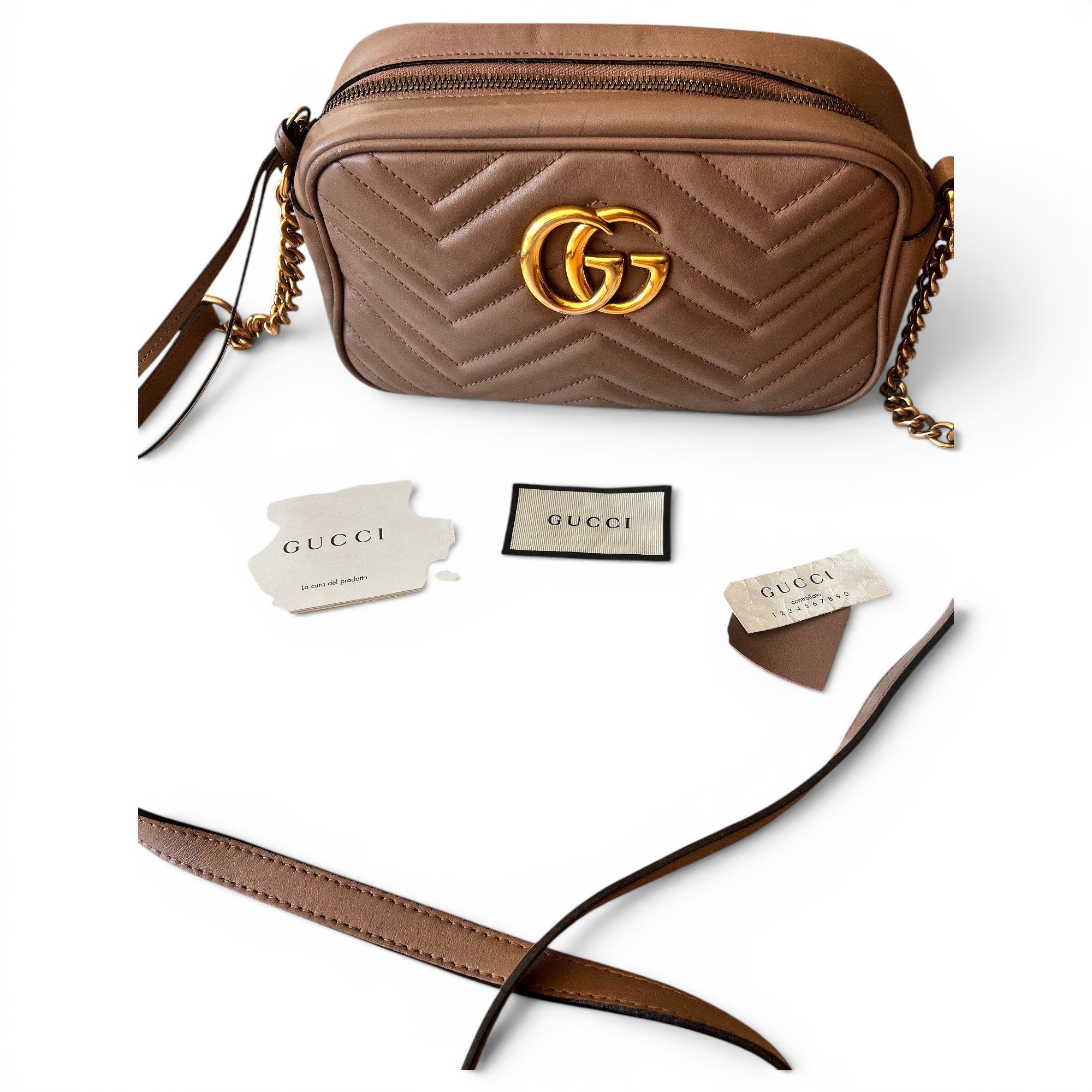 GG Marmont leather handbag