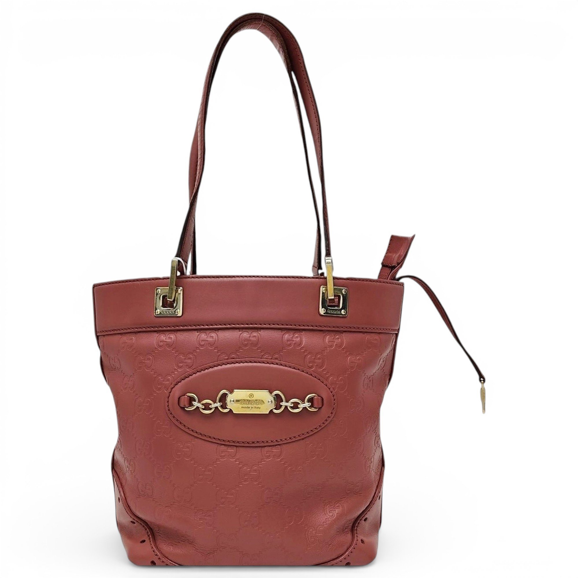 Leather handbag