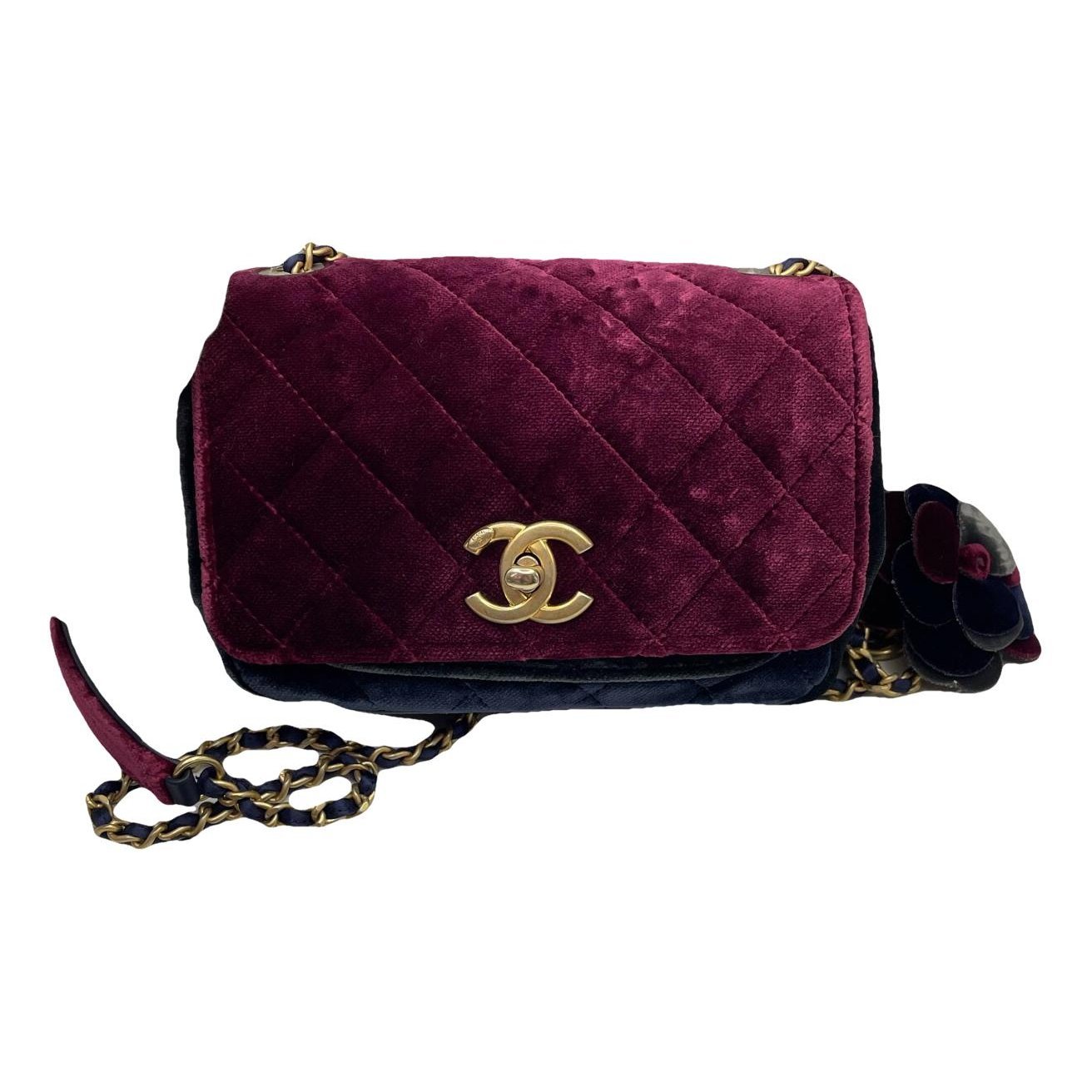 Timeless/Classique velvet crossbody bag
