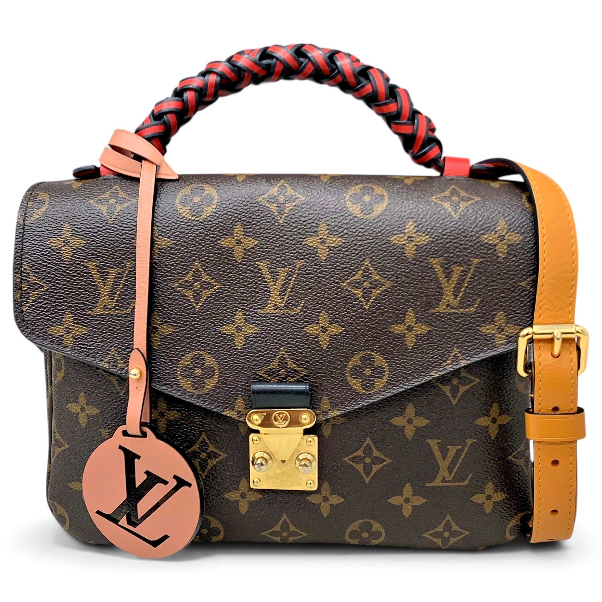 Metis leather handbag