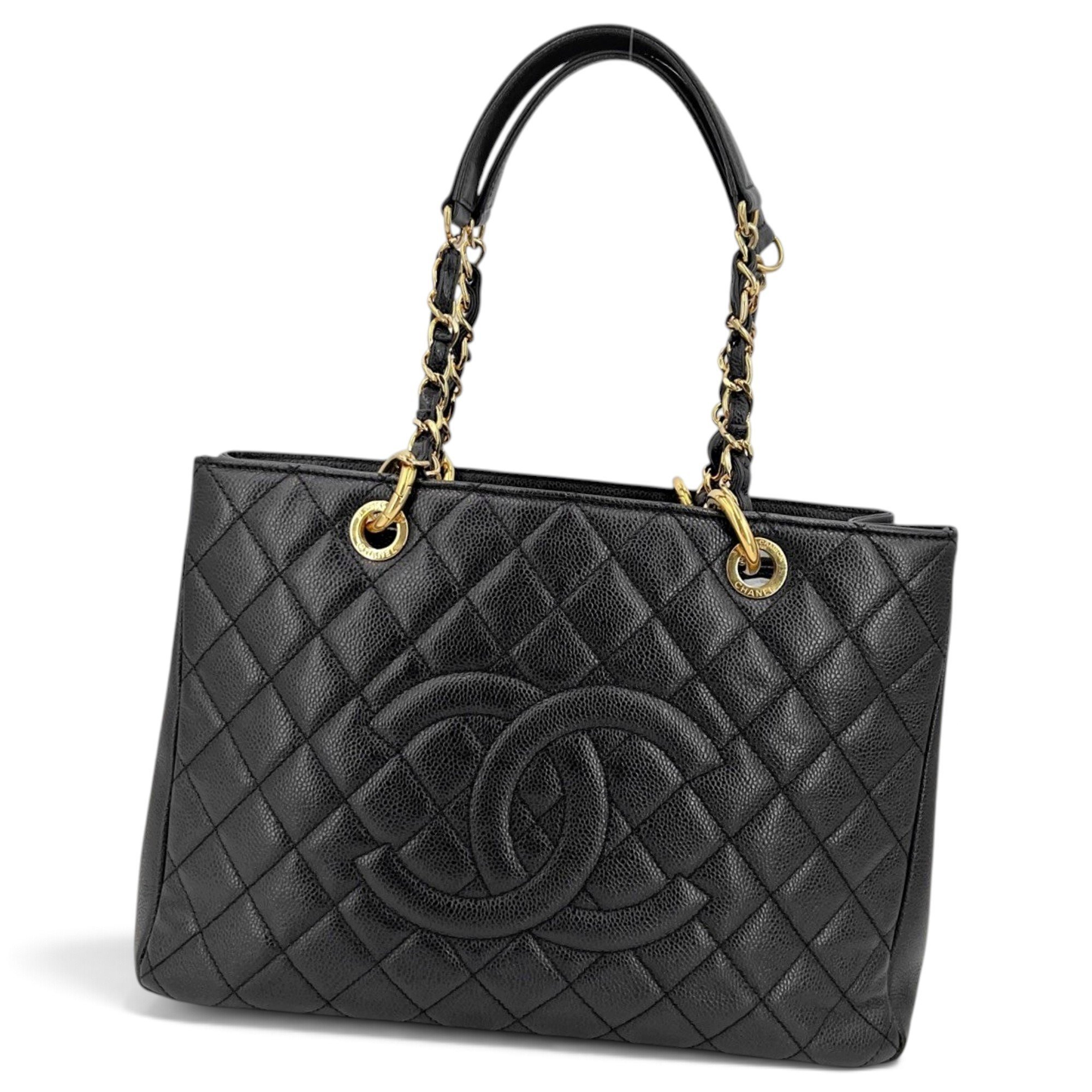 Grand shopping leather tote