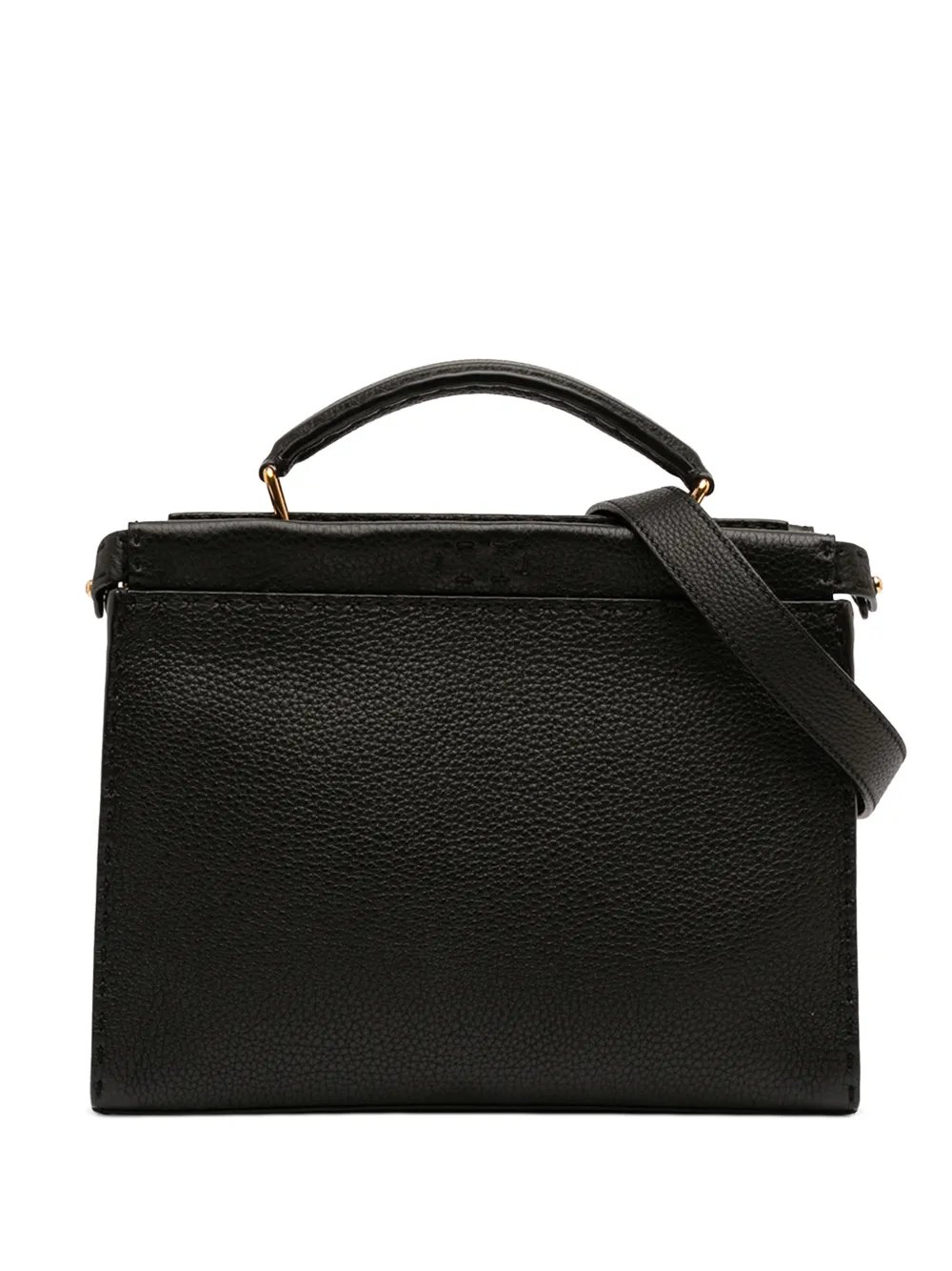 2000-2010 Mini Calfskin Romano Selleria Peekaboo Iconic Fit satchel