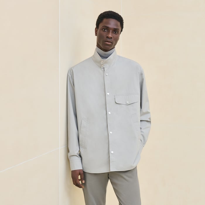 Silex "Poches Superposees" Boxy Fit Shirt