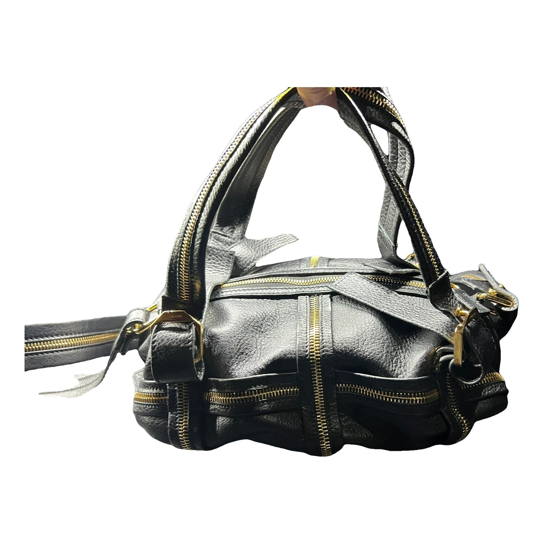 Leather handbag