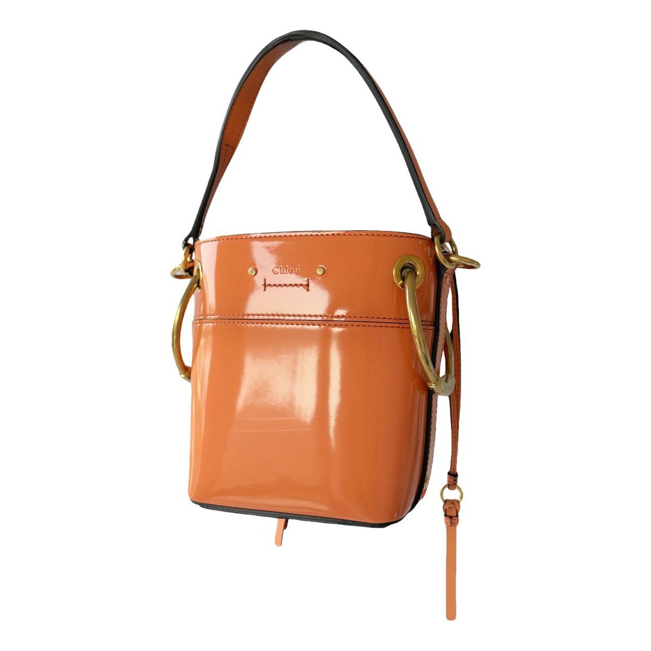 Roy patent leather crossbody bag