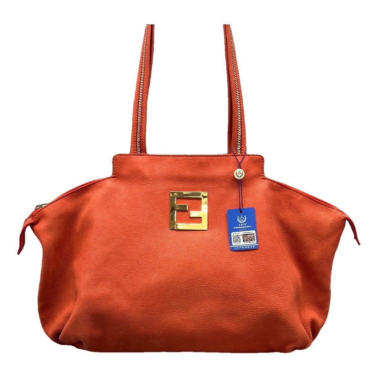 Leather handbag