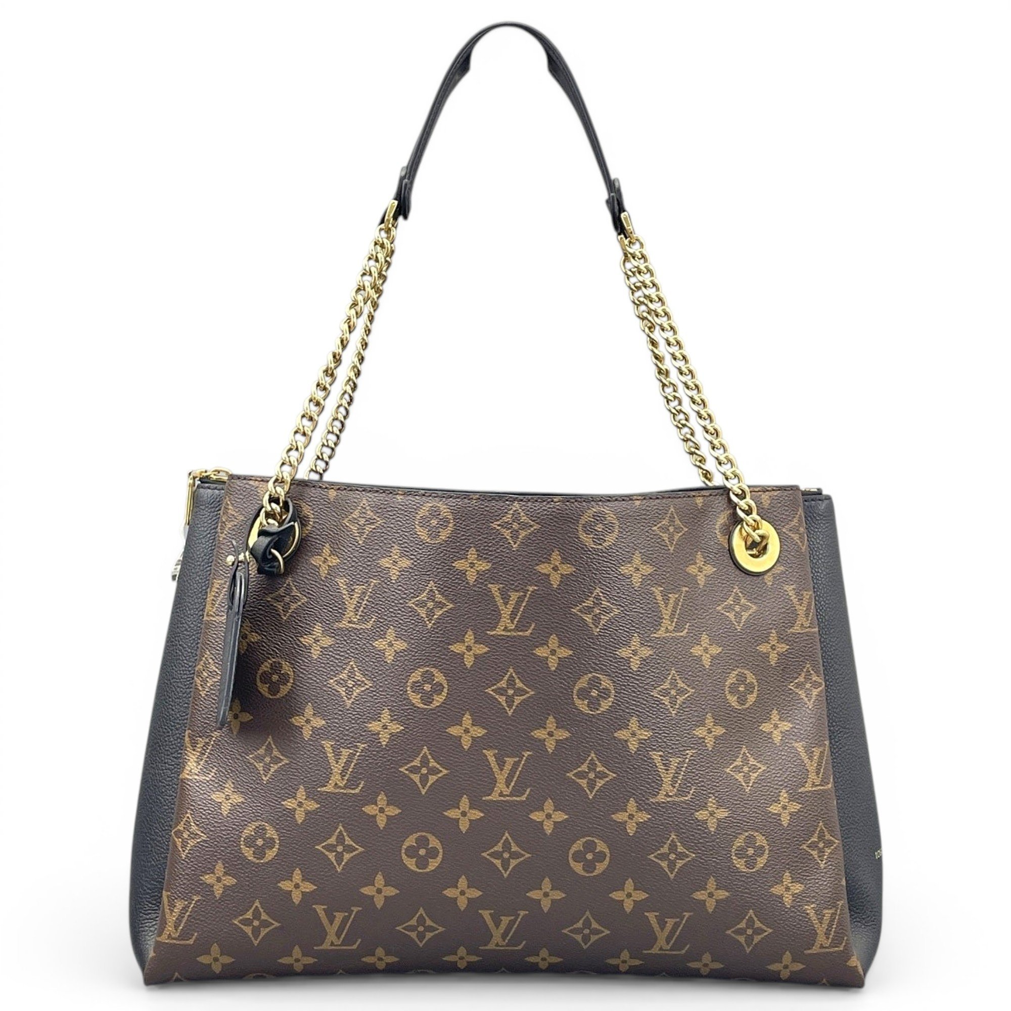 Flower Tote leather tote