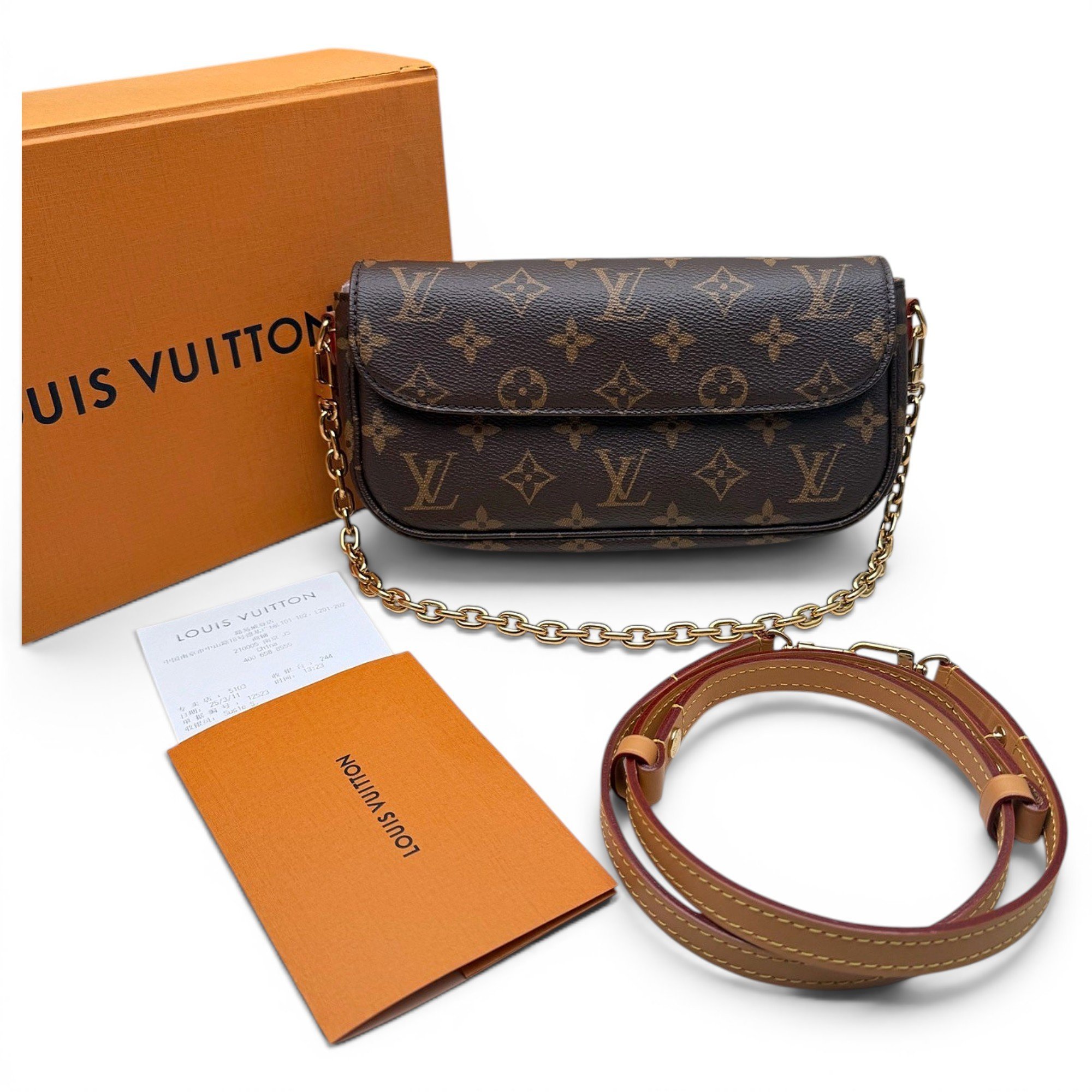 Leather handbag
