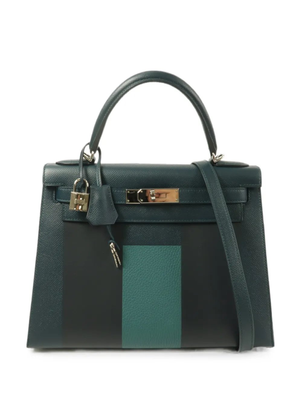 2018 28 Kelly leather tote bag