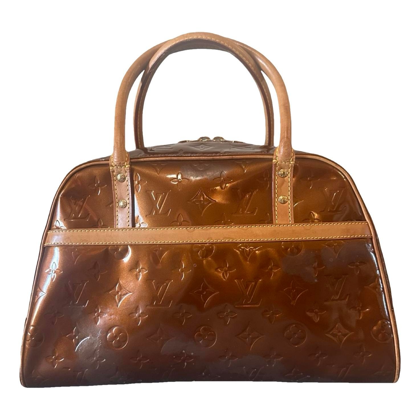 Tompkins Square patent leather handbag