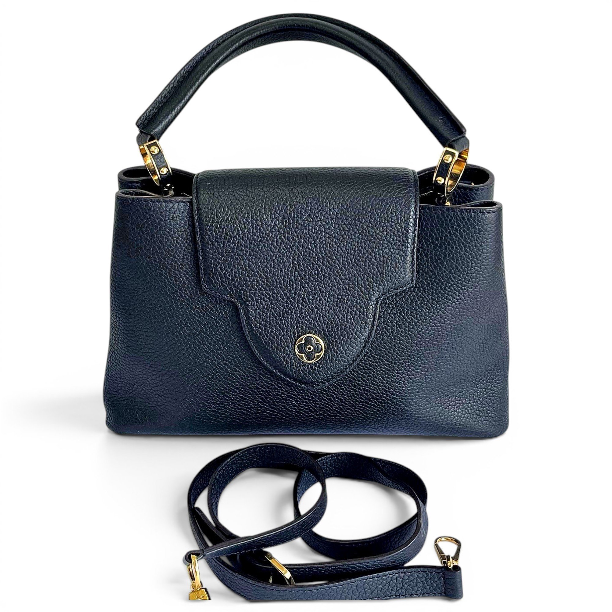 Capucines leather handbag
