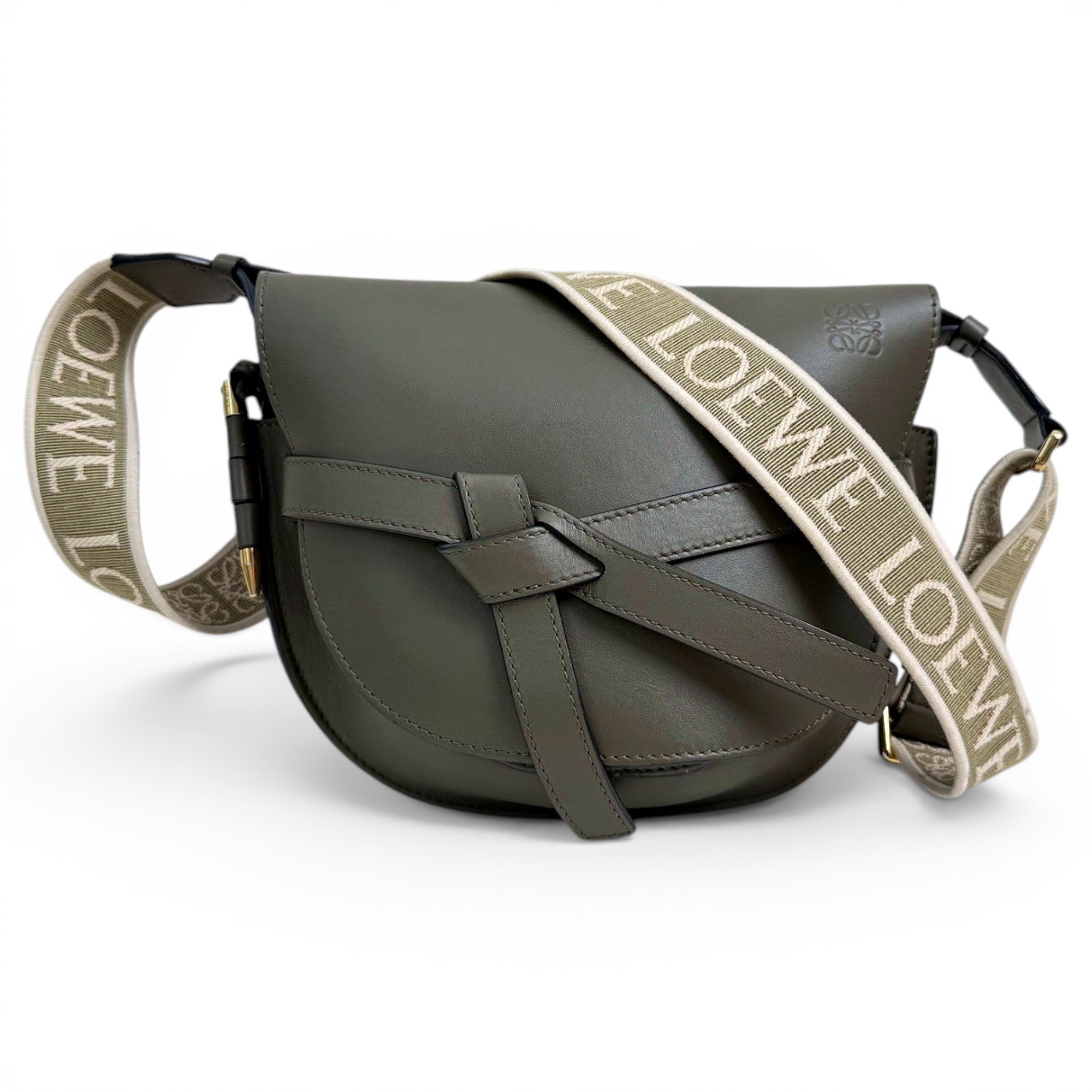 Gate leather handbag