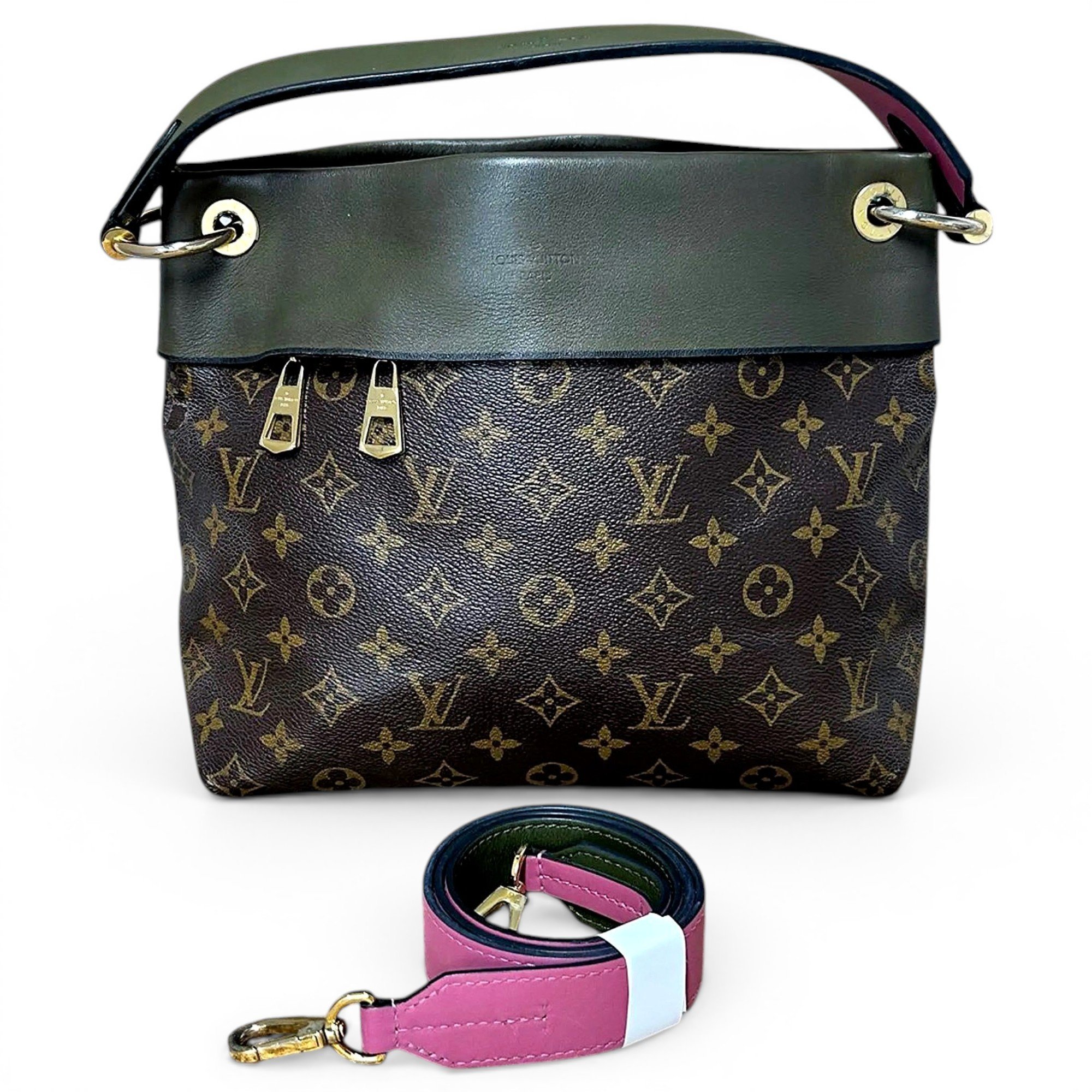 Tuileries leather handbag
