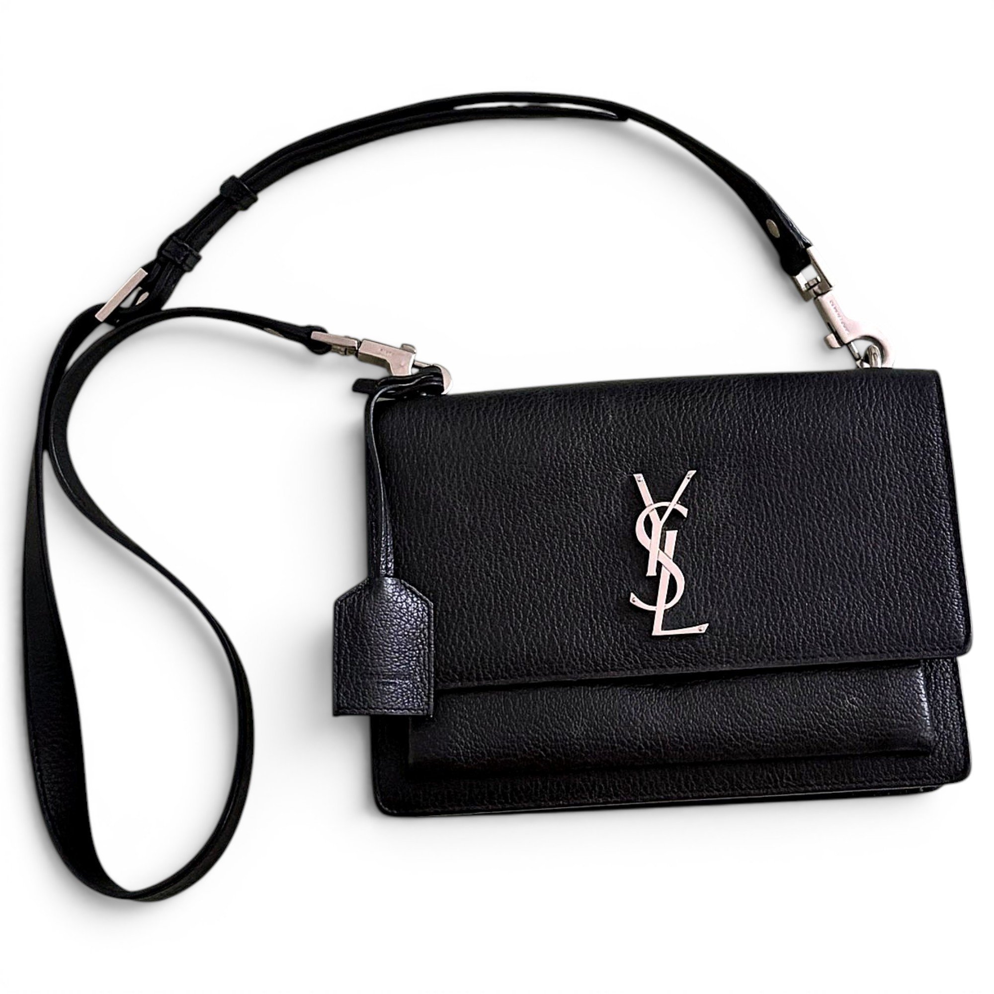 Sunset leather handbag