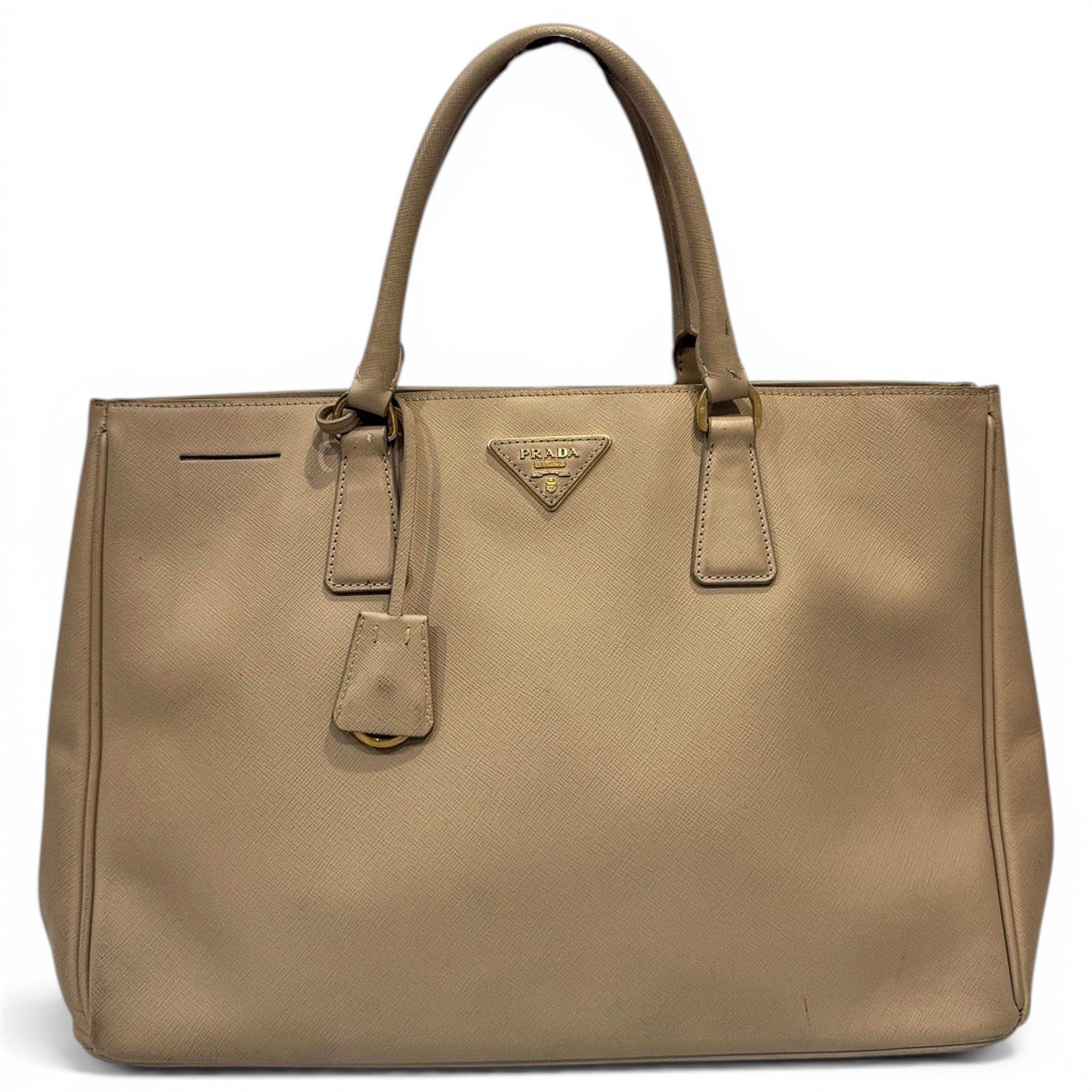 Leather tote