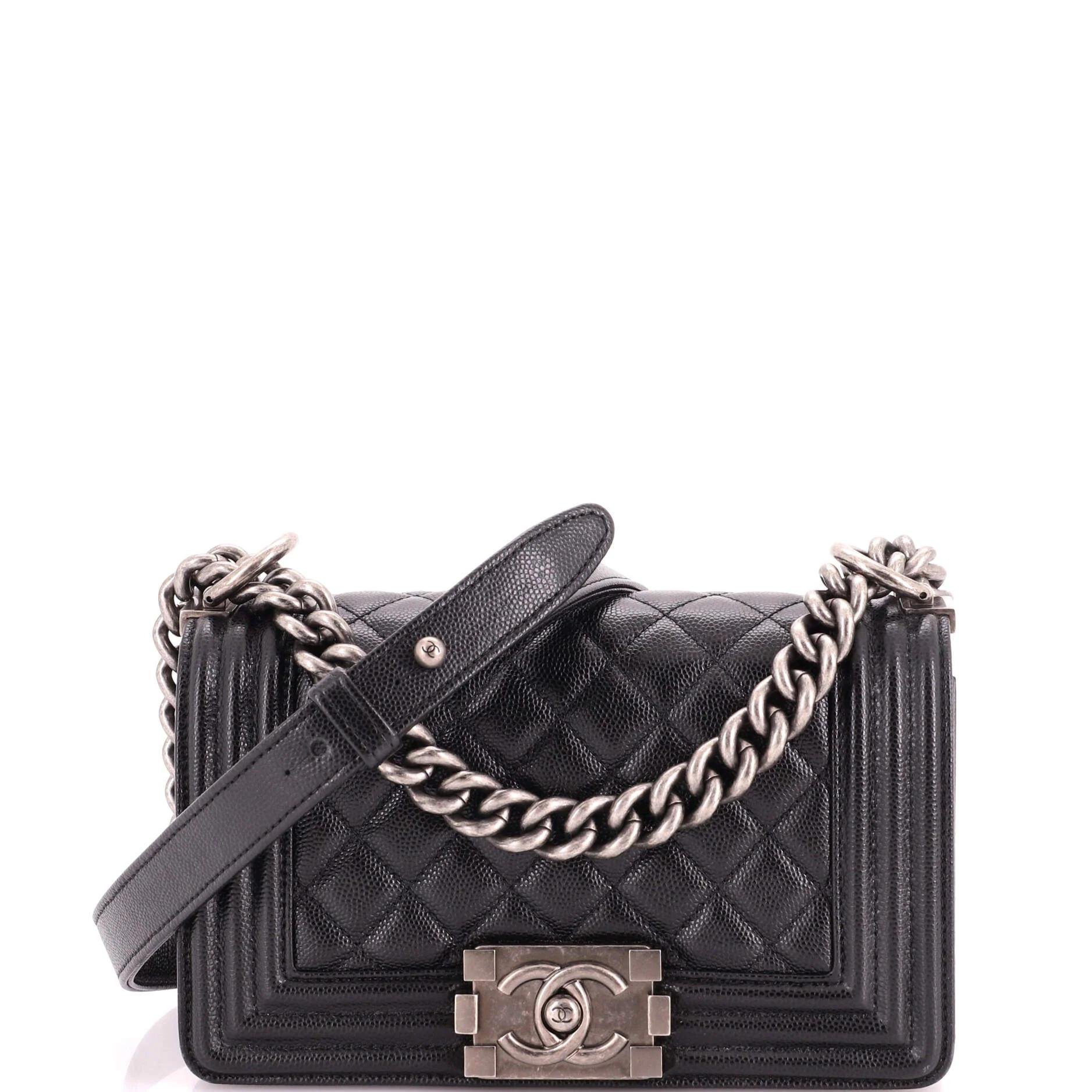 Boy leather crossbody bag