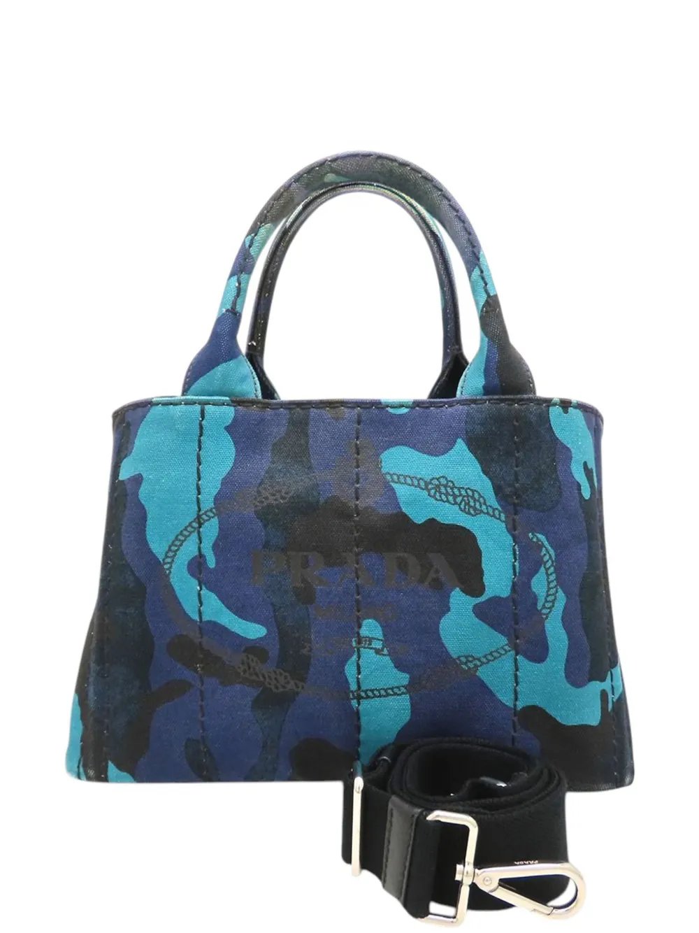 2013-2026 Small Canvas Canapa Logo Camouflage satchel