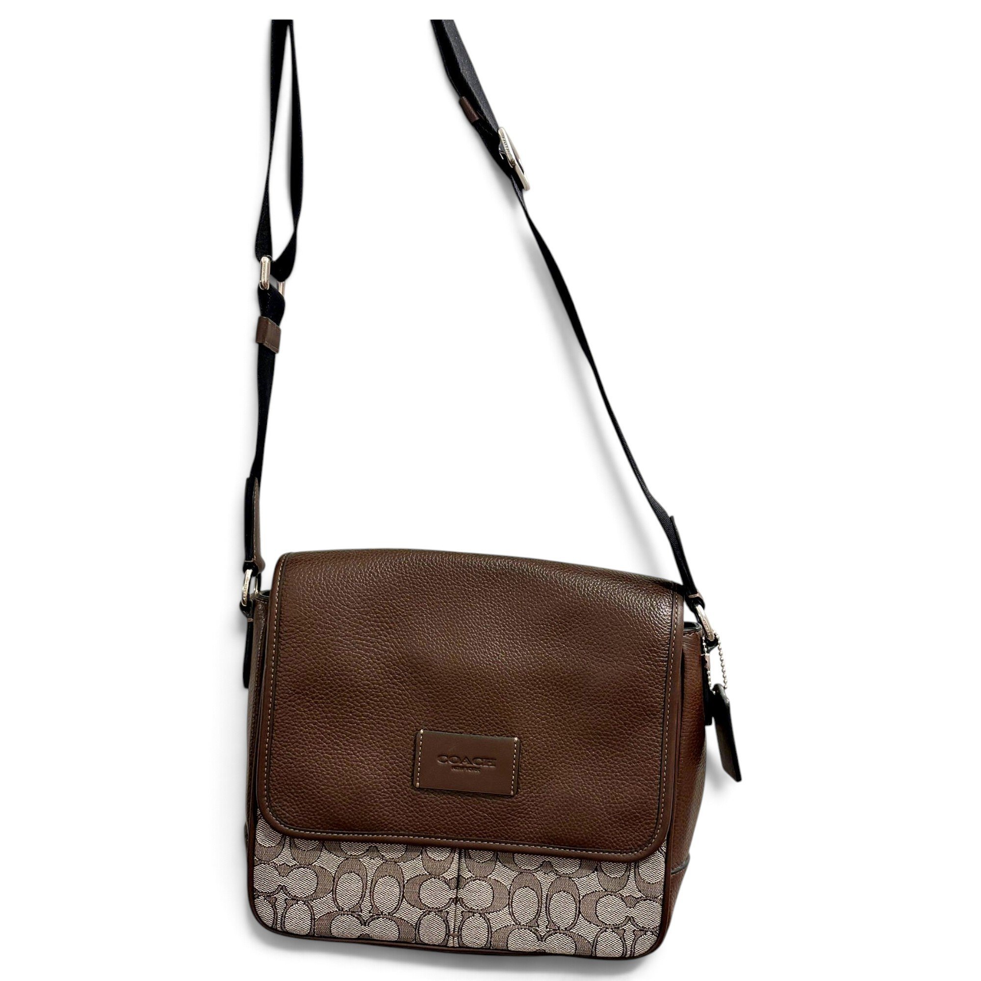 Coach Signature Sufflette leather handbag