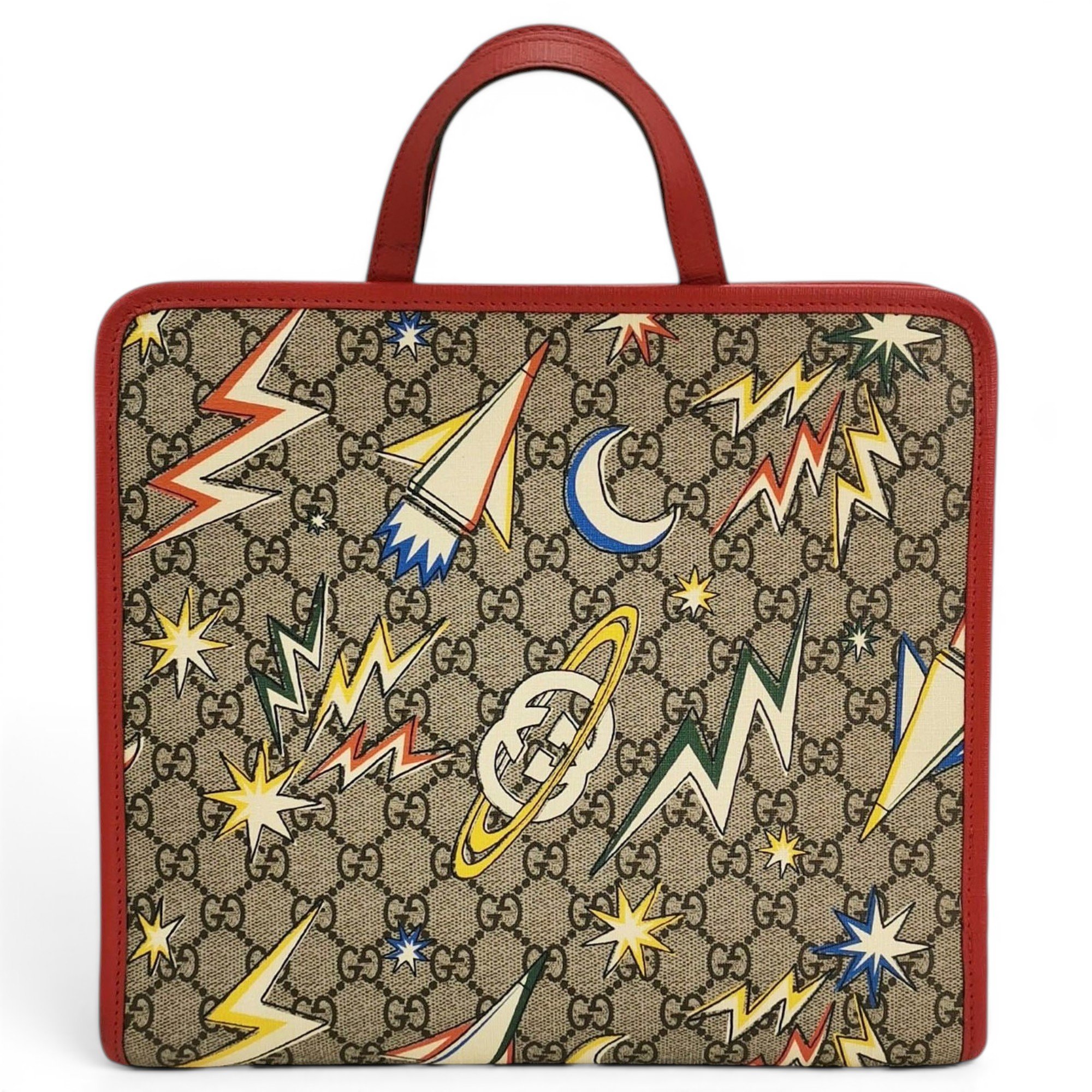 Vegan leather tote