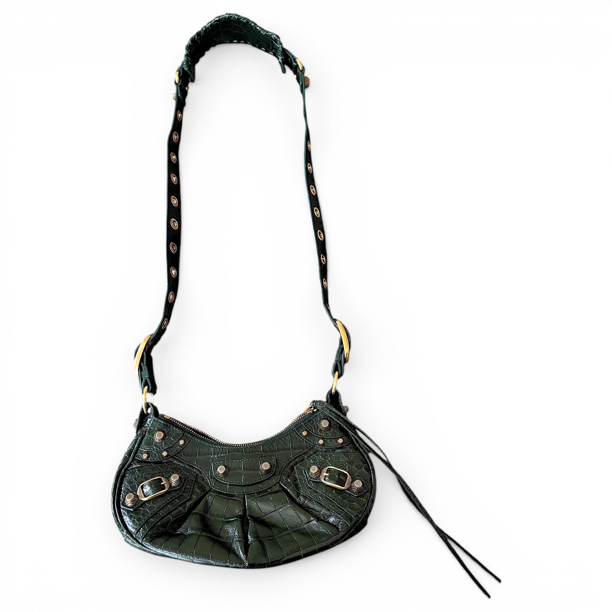 Balenciaga Le Cagole pony-style calfskin handbag