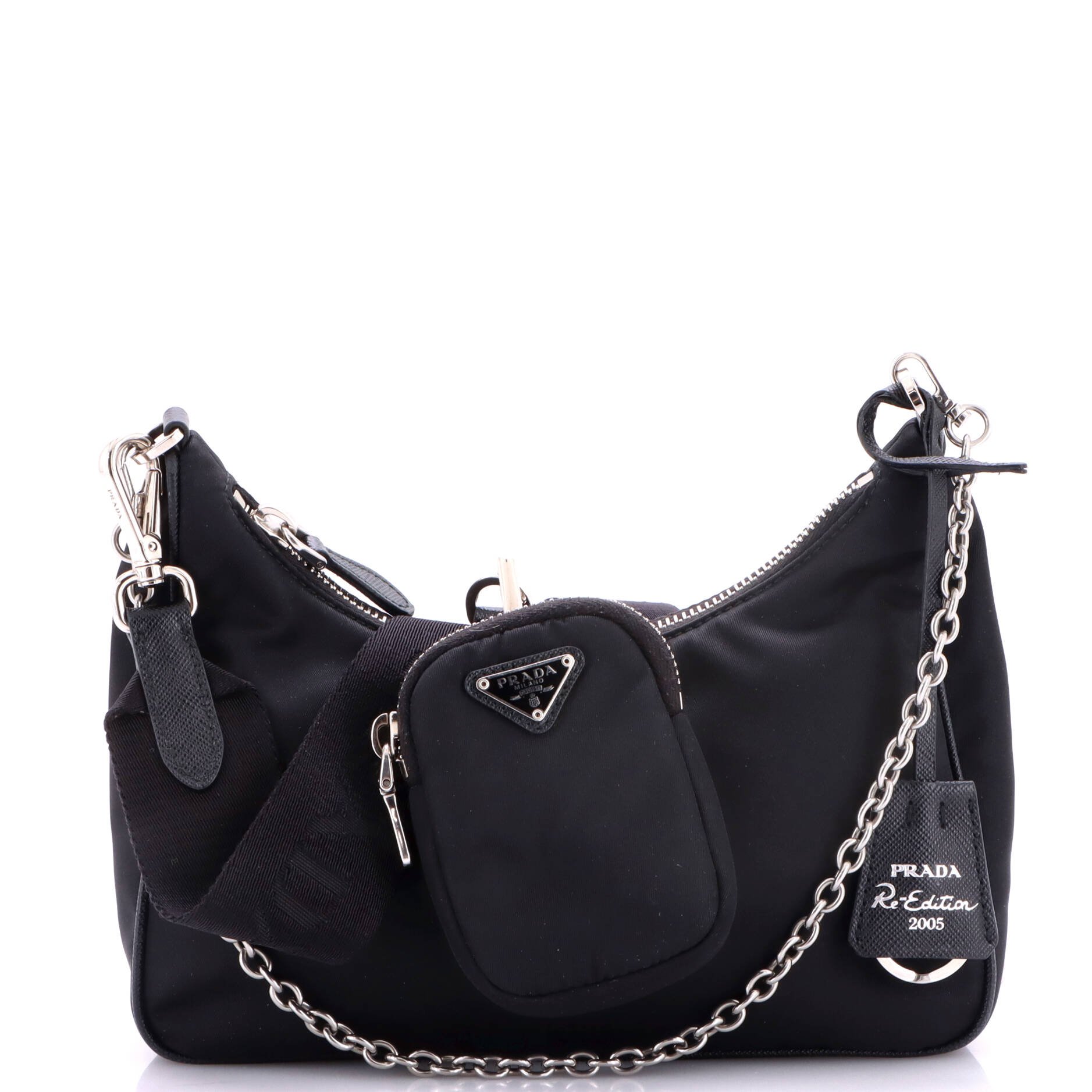 Re-Edition 2005 Shoulder Bag Tessuto Small