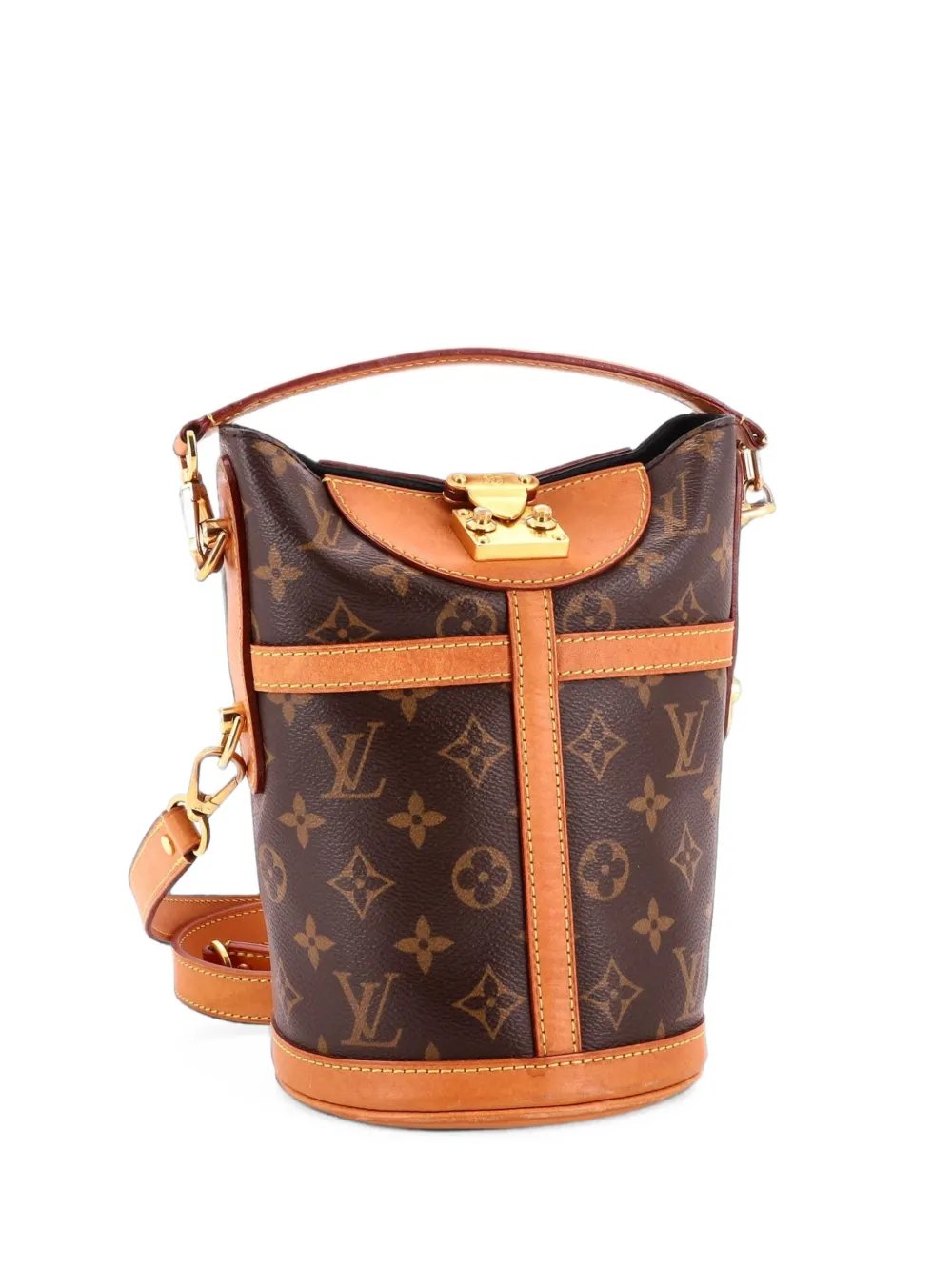 Duffle Handbag Monogram Canvas bucket bag