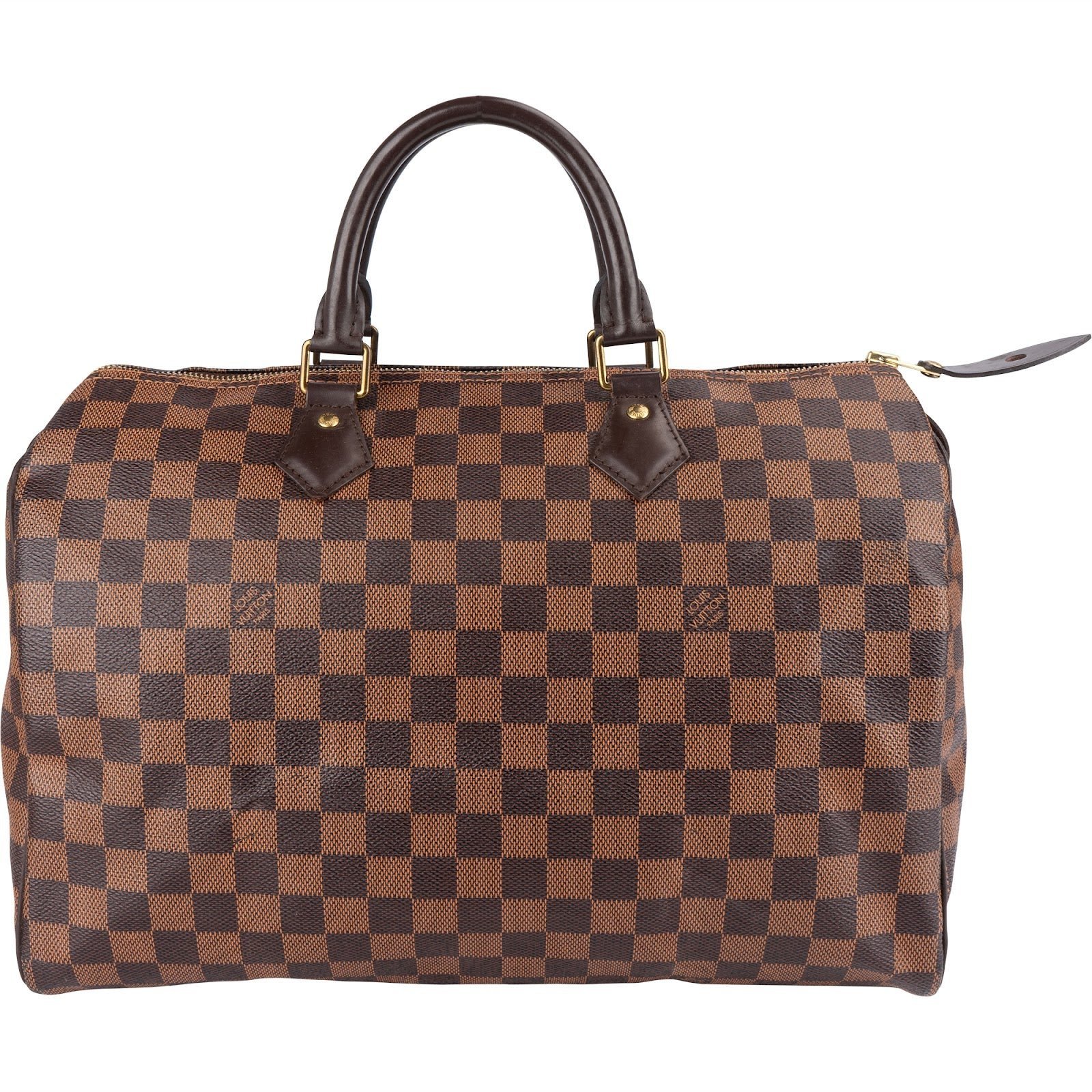 Speedy leather handbag