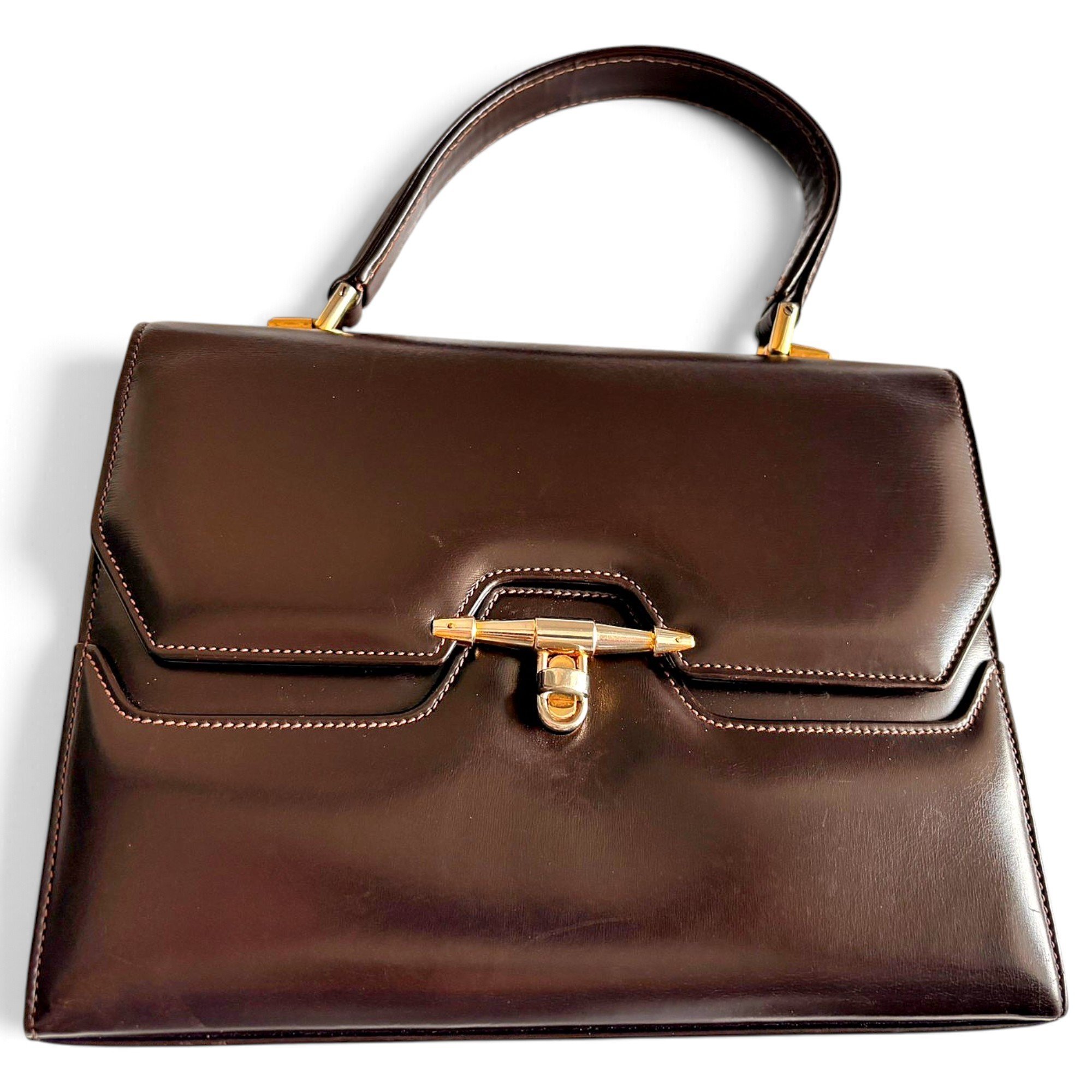 1973 leather handbag