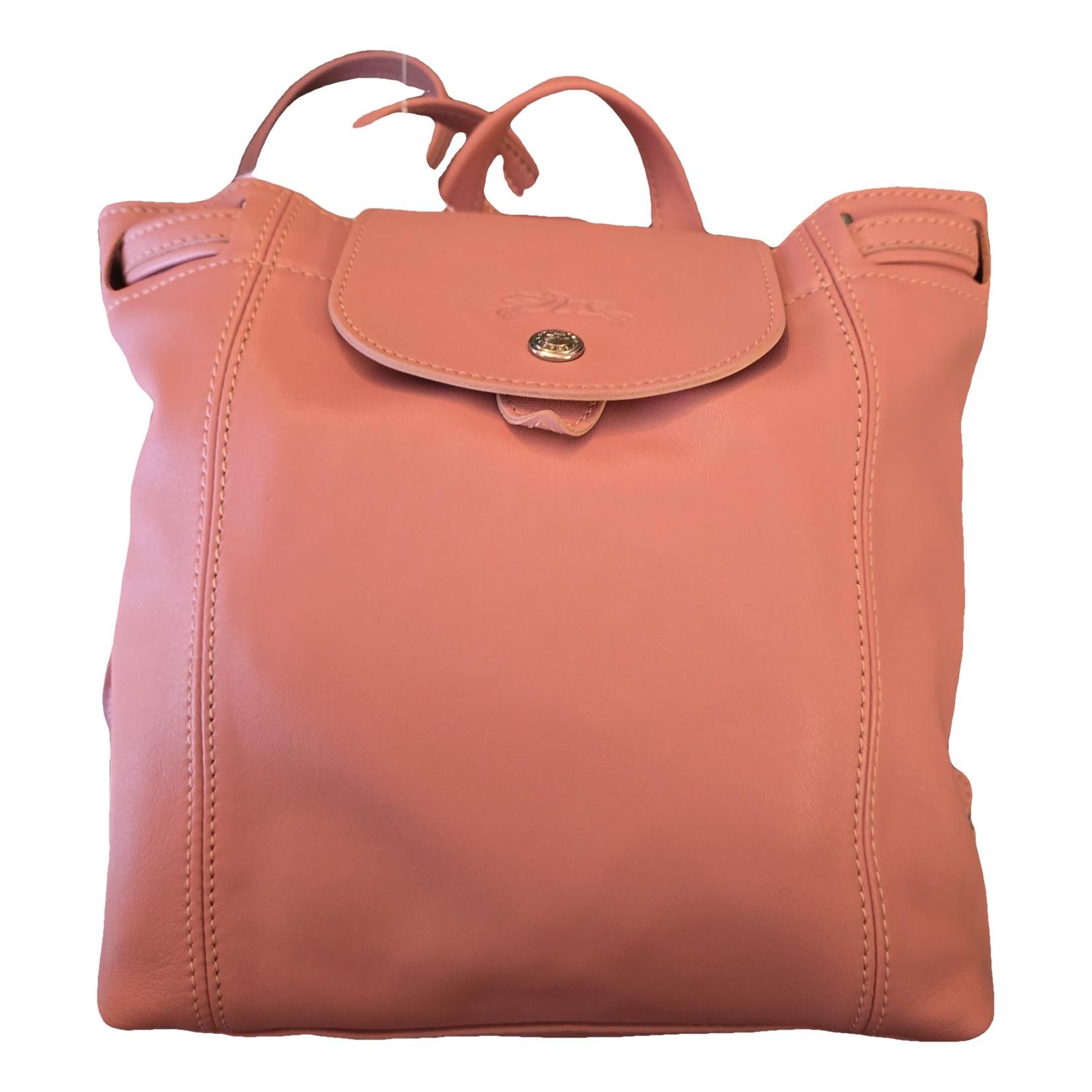 Leather backpack