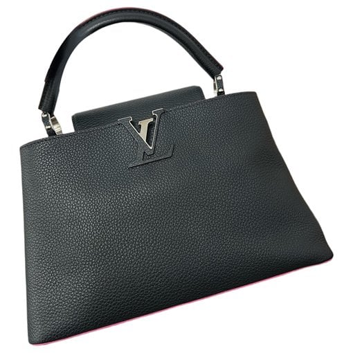 Capucines leather handbag