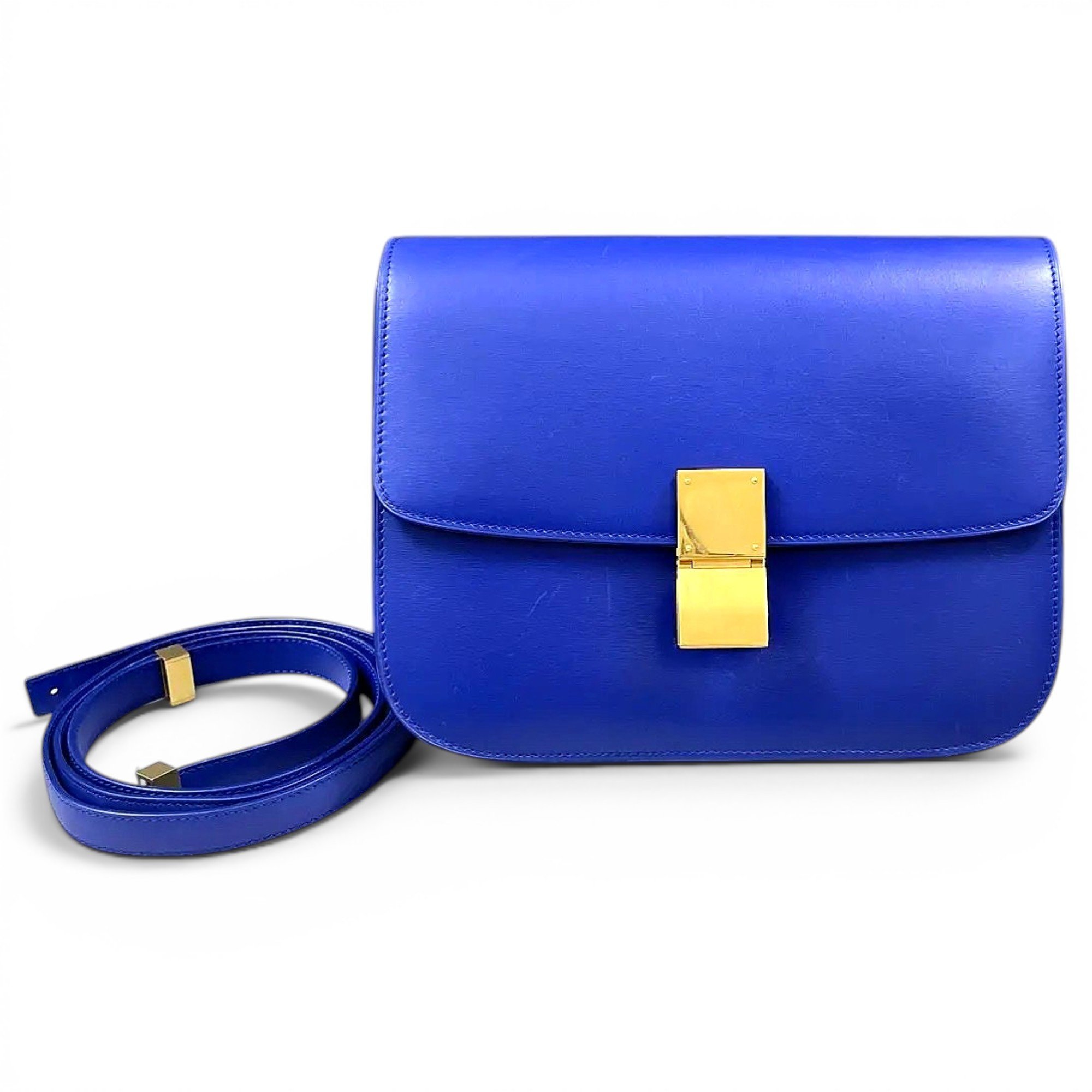 Classic leather handbag