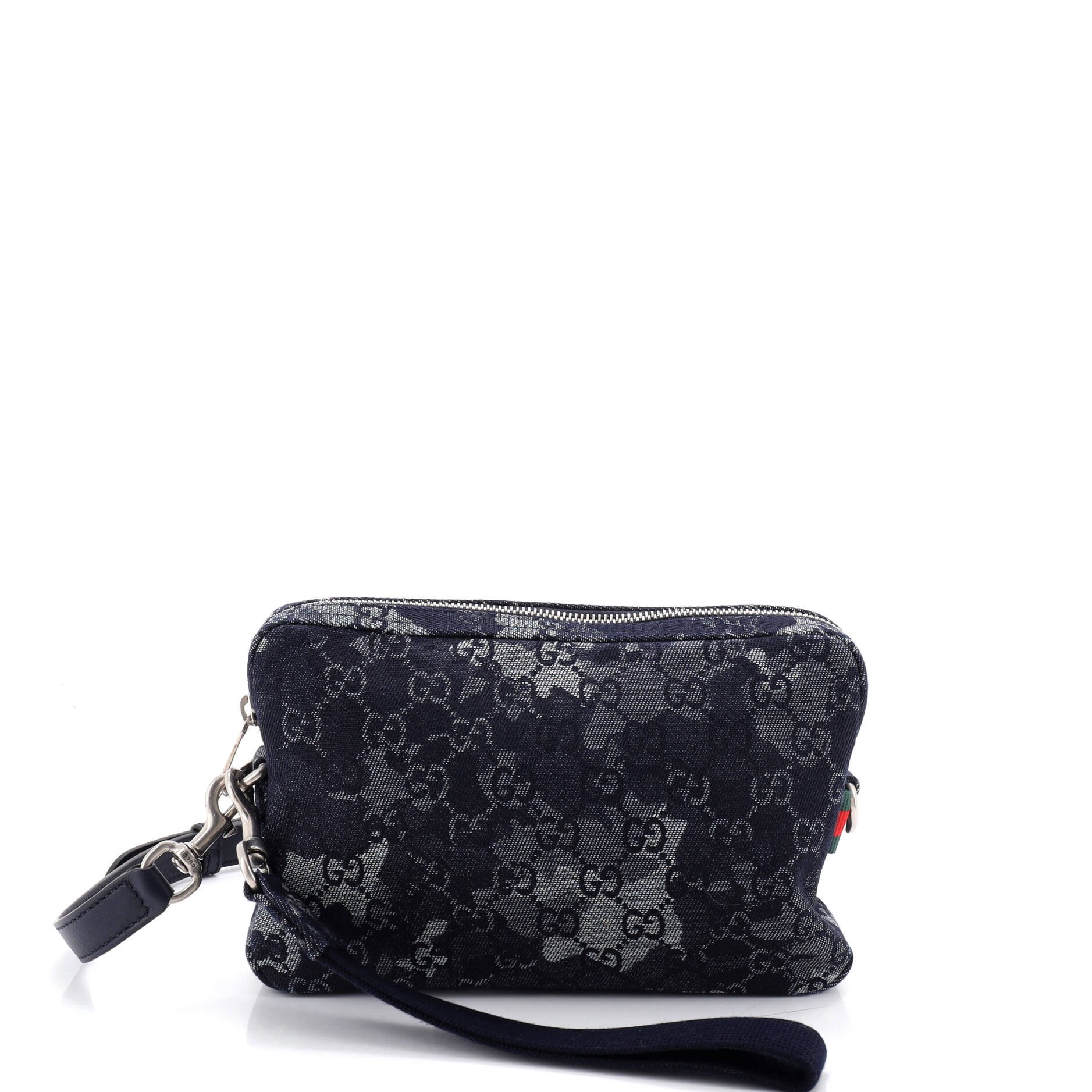 Convertible Crossbody Bag Camouflage GG Denim