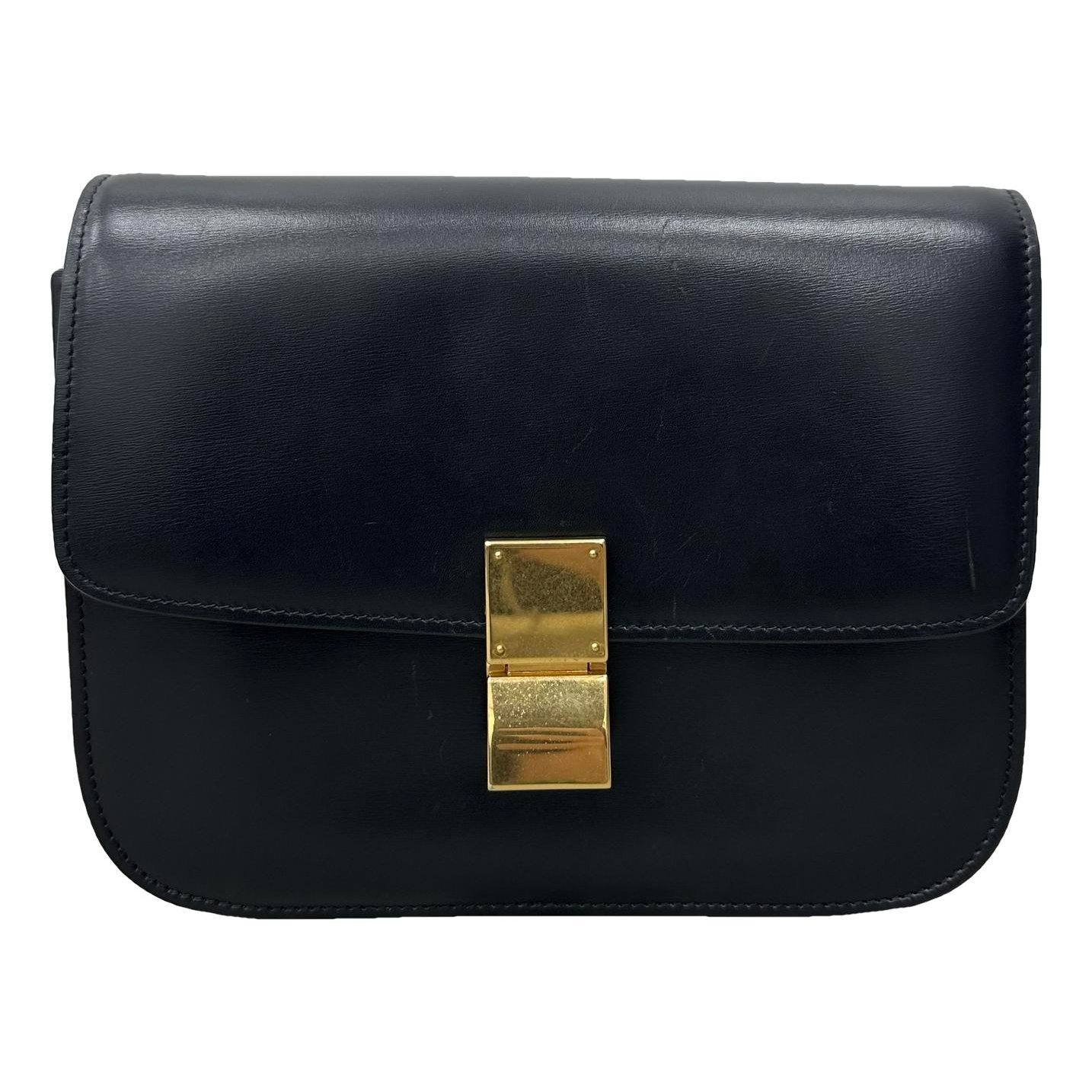 Classic leather handbag