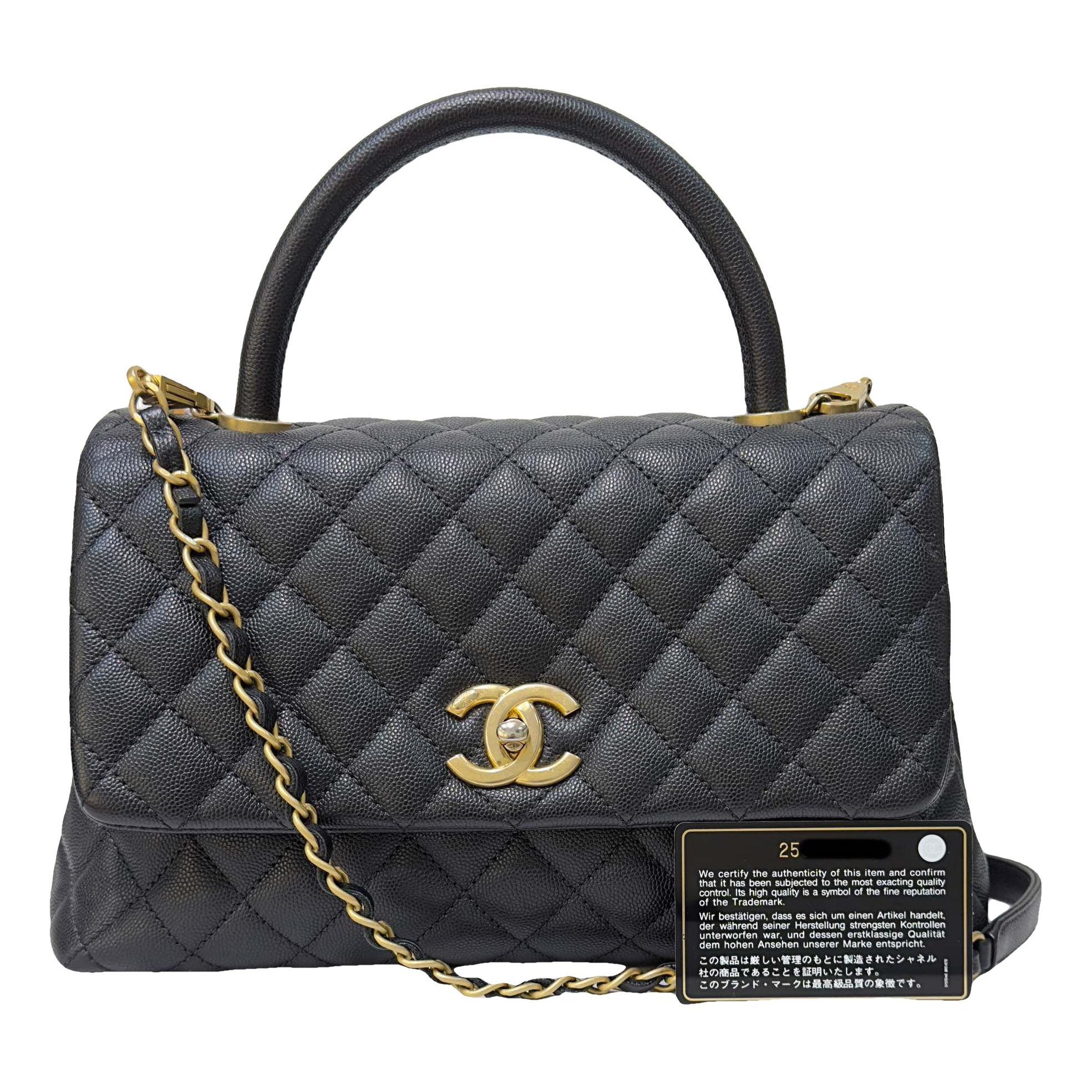 Coco Handle leather handbag