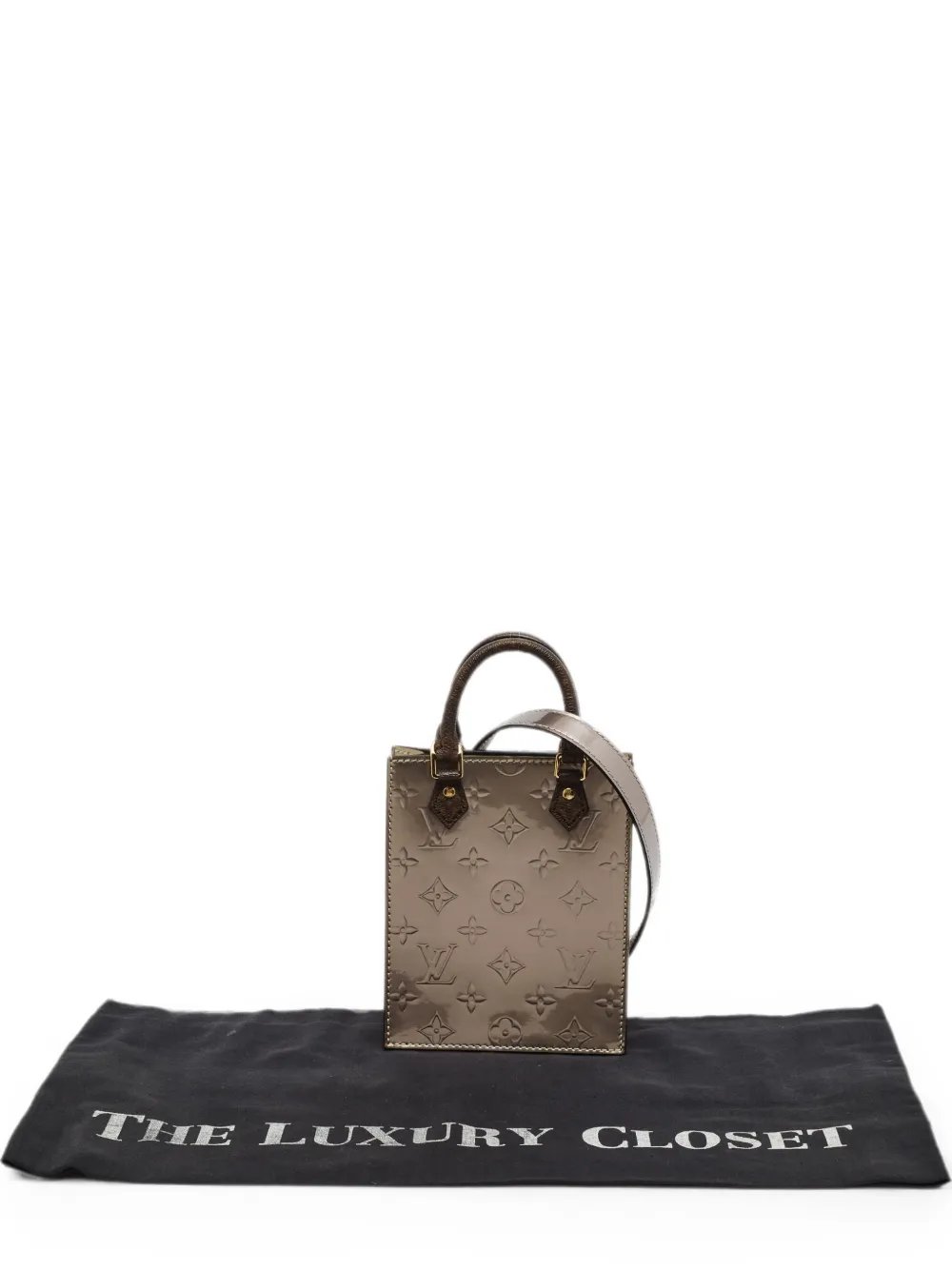 2020 Sac Plat Petit Monogram Vernis handbag