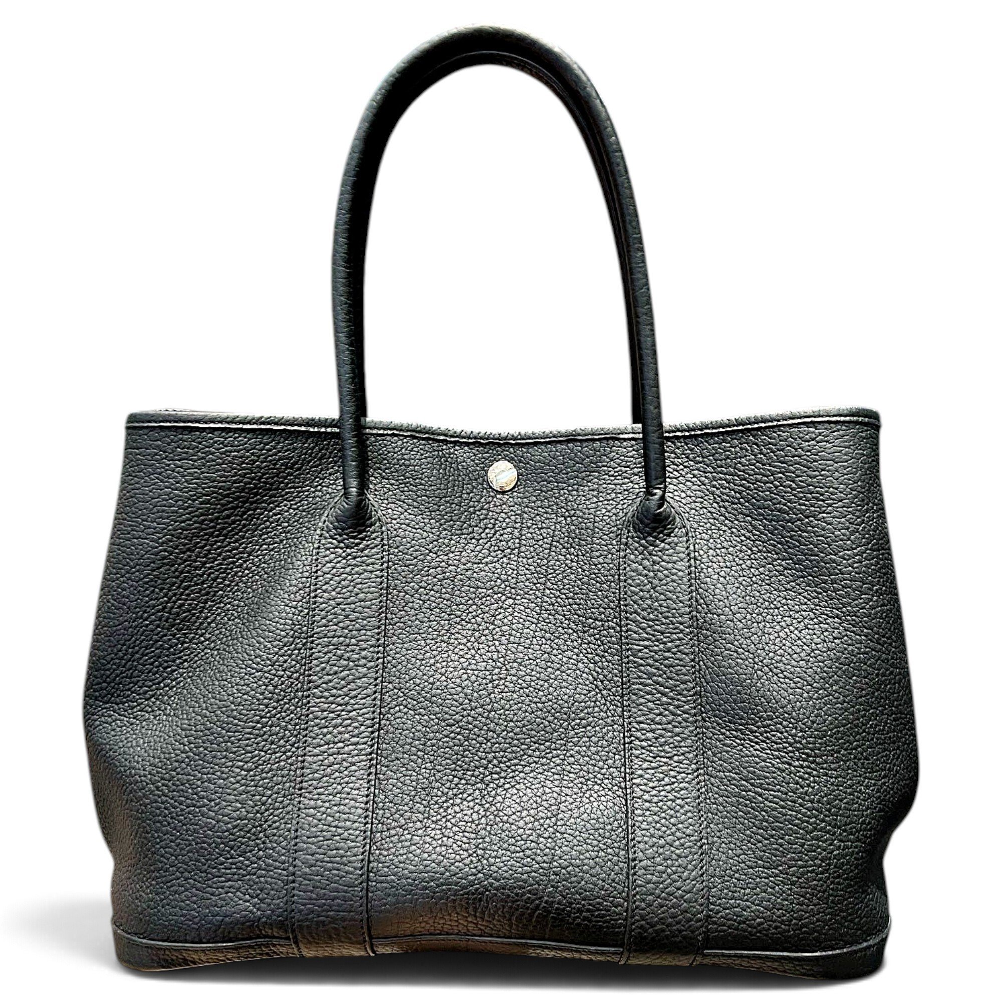 Garden Party leather handbag