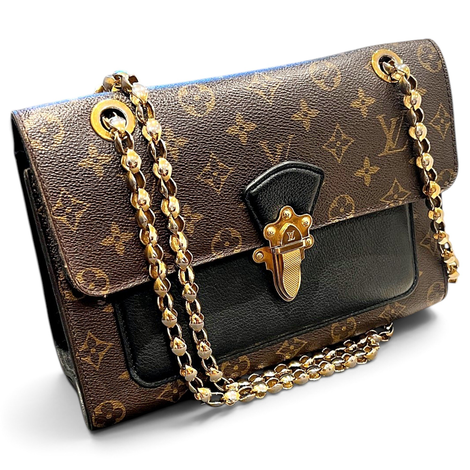 Victoire leather handbag