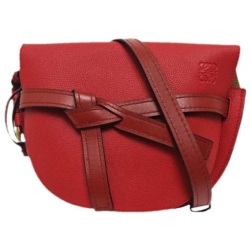 Gate leather crossbody bag