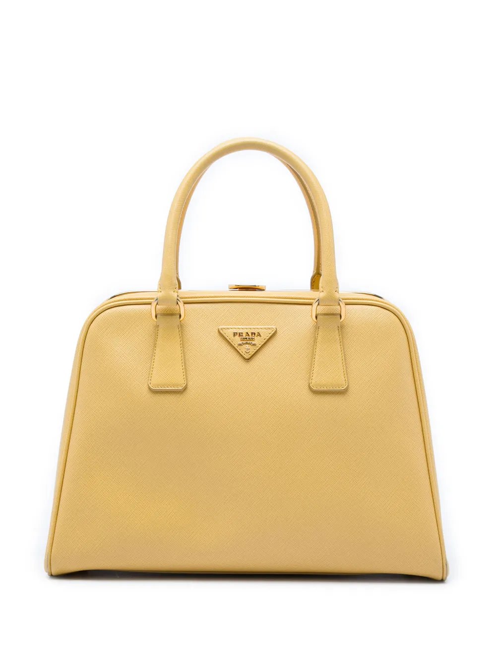 2013-2026 Saffiano Lux Pyramid Frame handbag