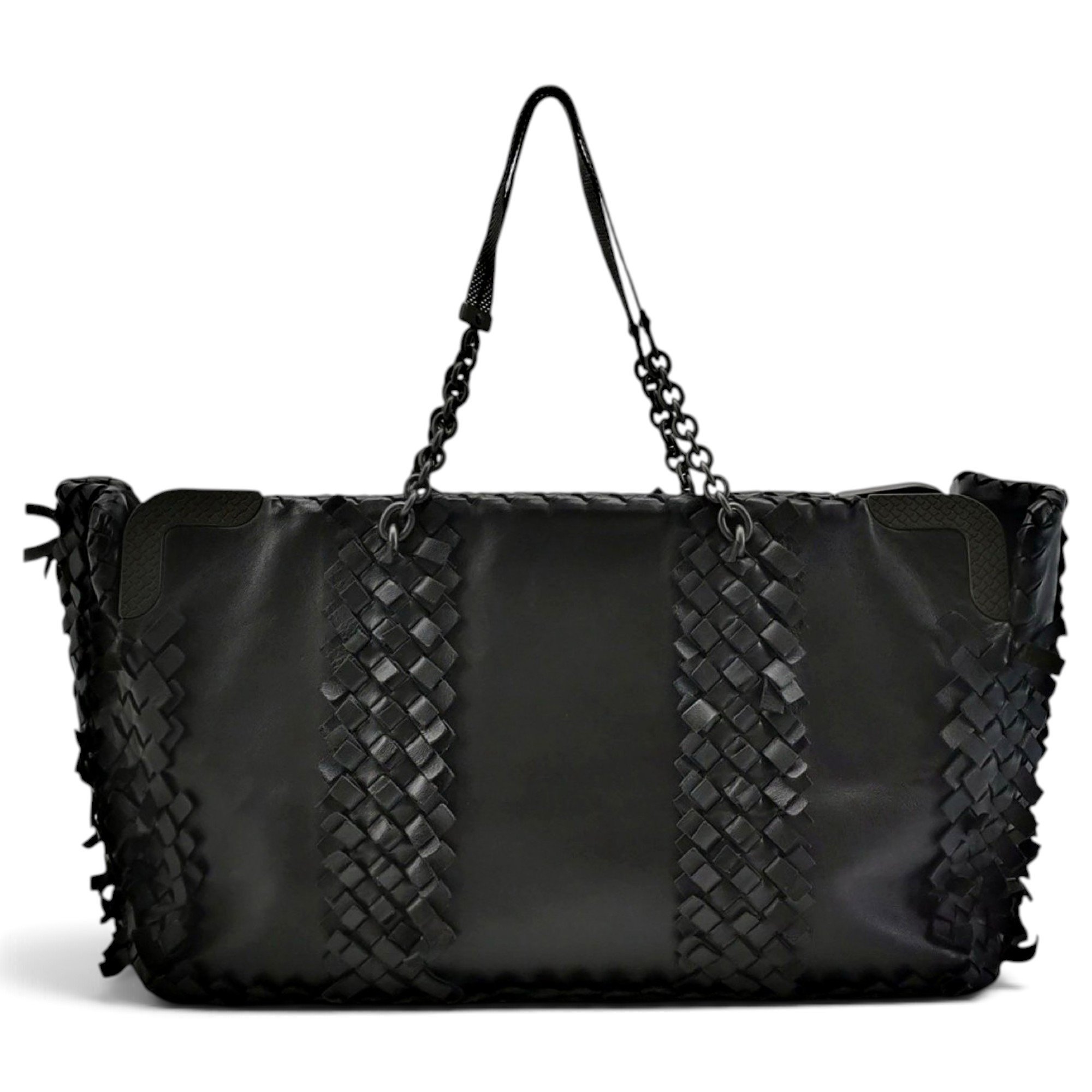 Leather tote