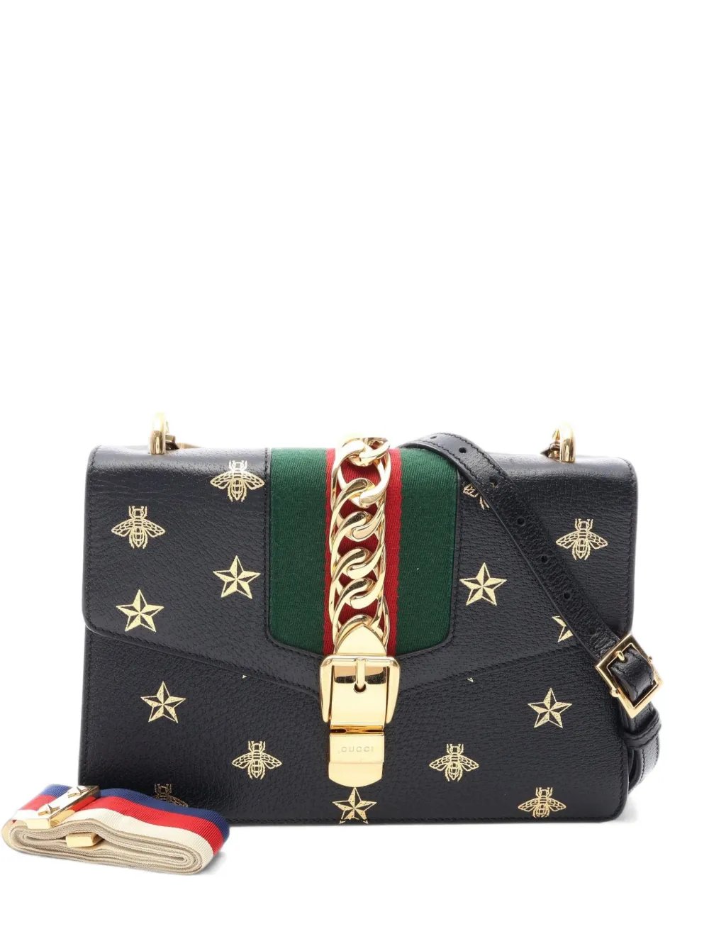 2010s Sylvie Sherry Line Bee Star shoulder bag