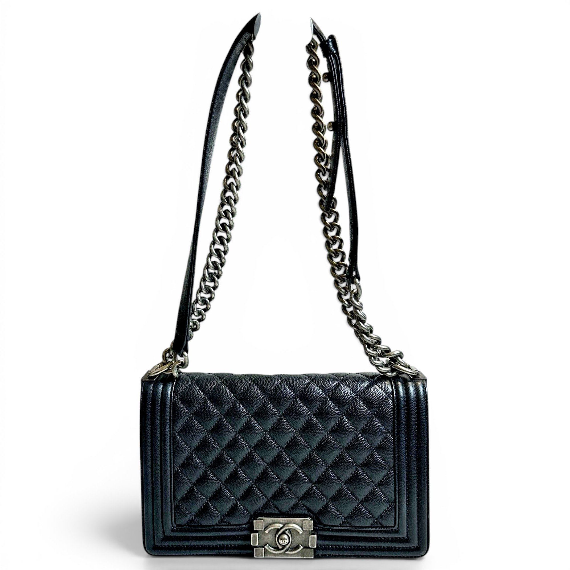 Boy leather handbag