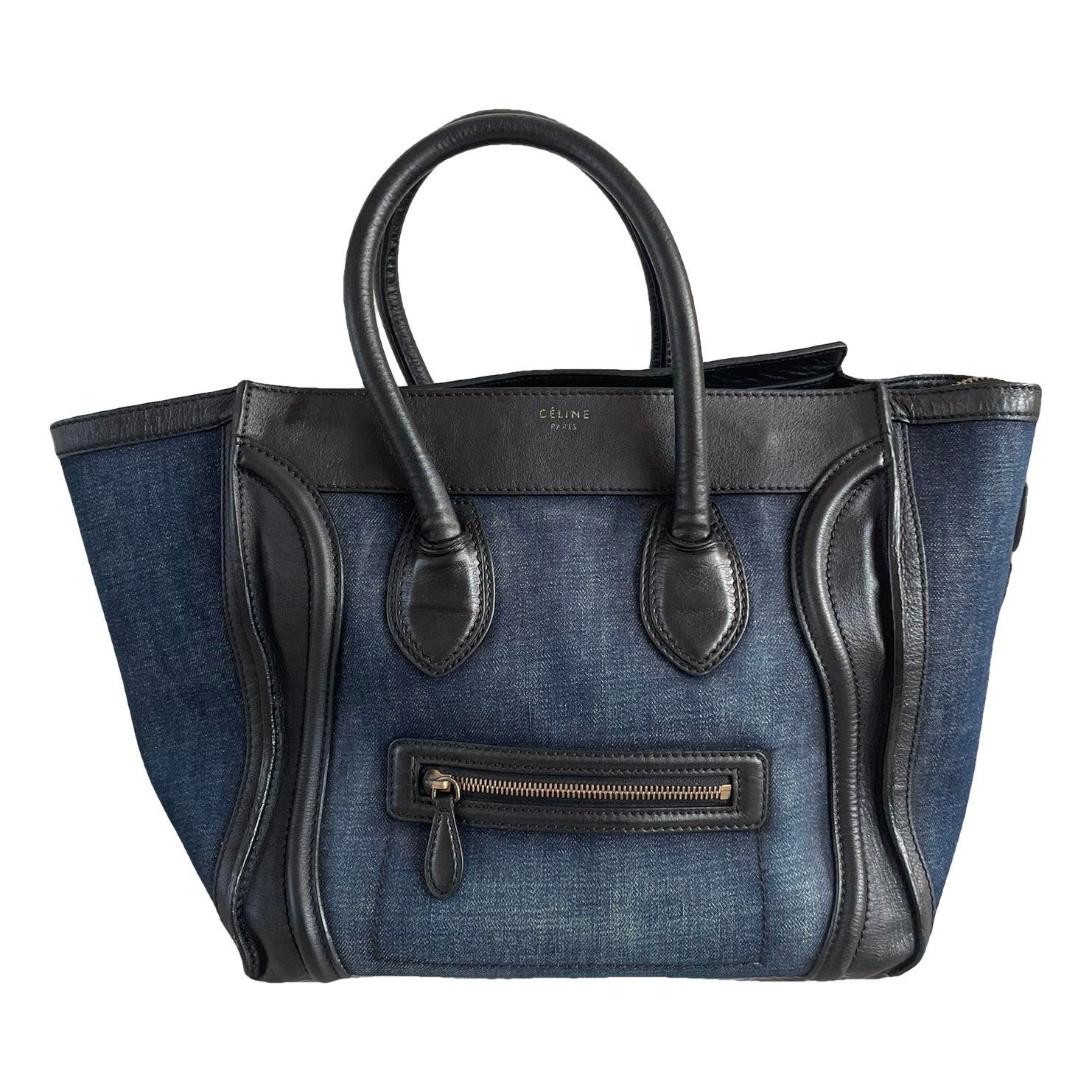 Luggage leather handbag