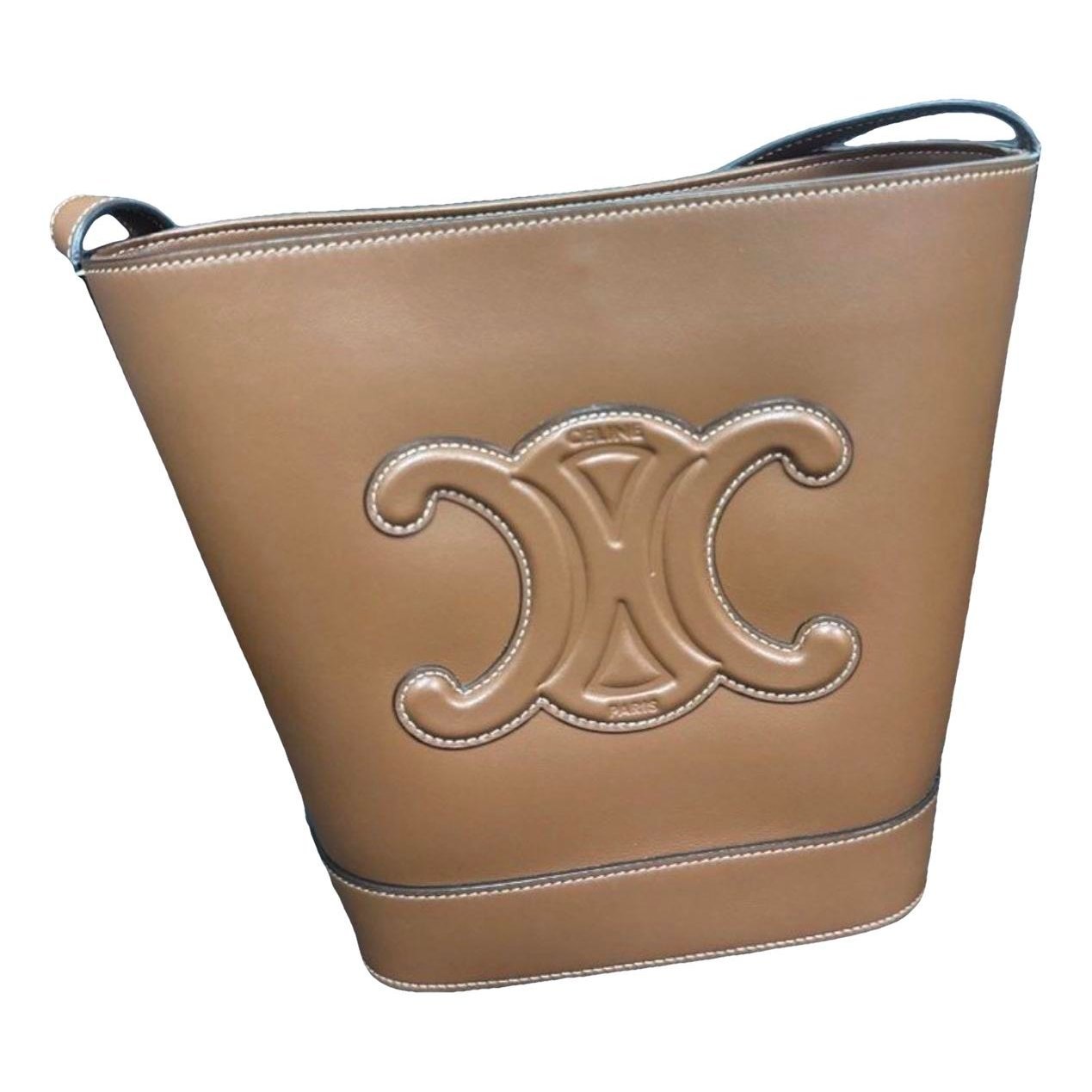 SAC SEAU leather handbag