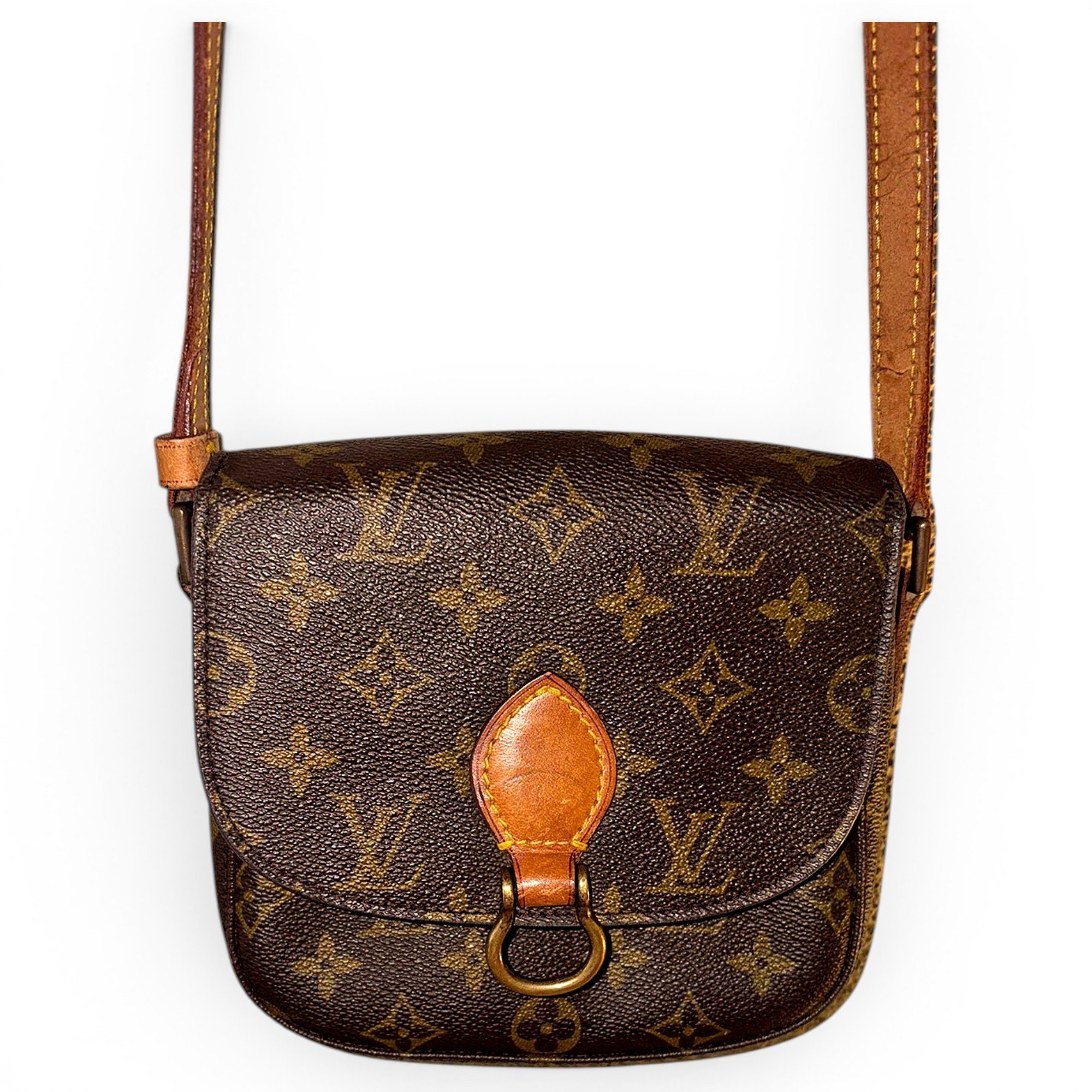 Saint Cloud vintage leather crossbody bag
