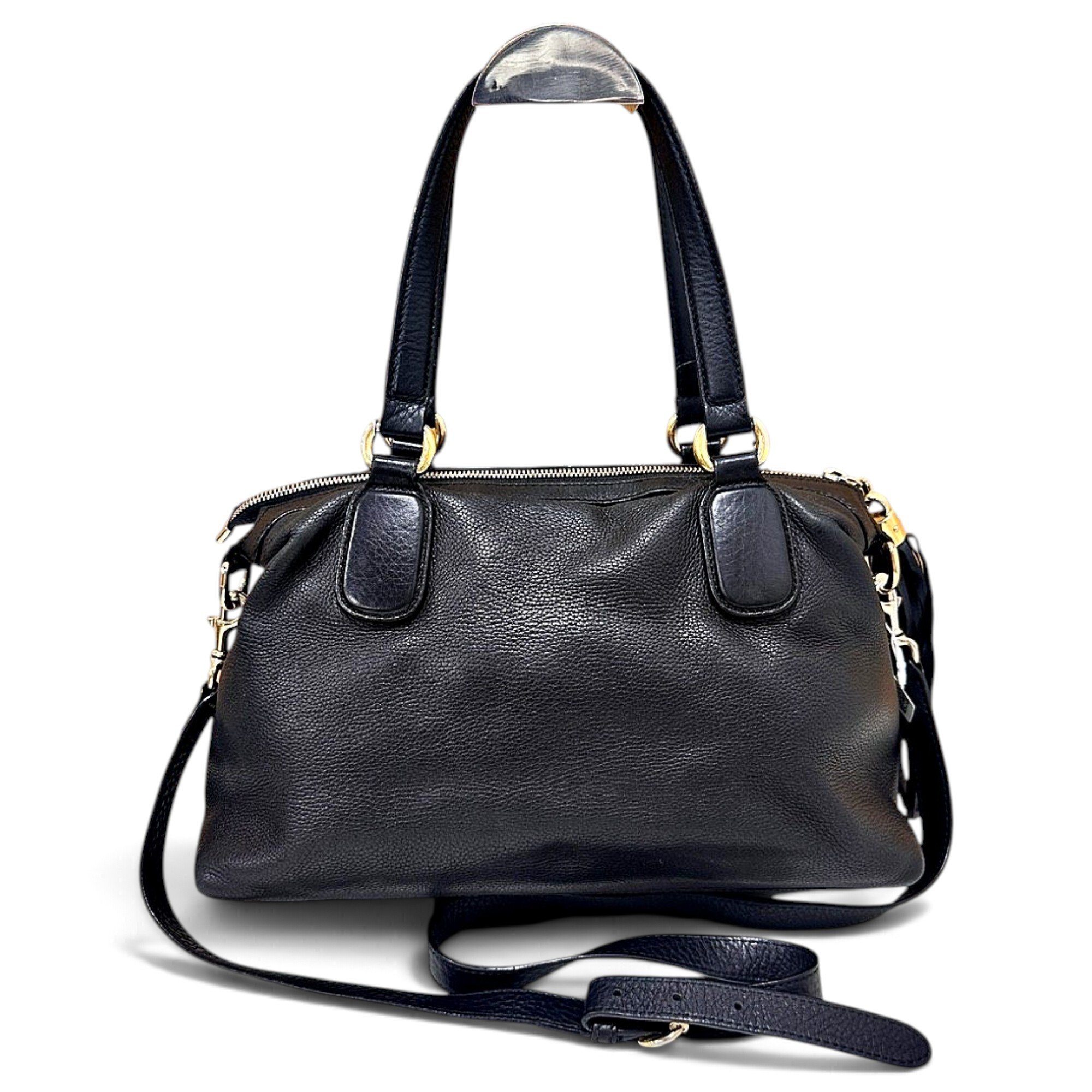 Soho Zip leather handbag